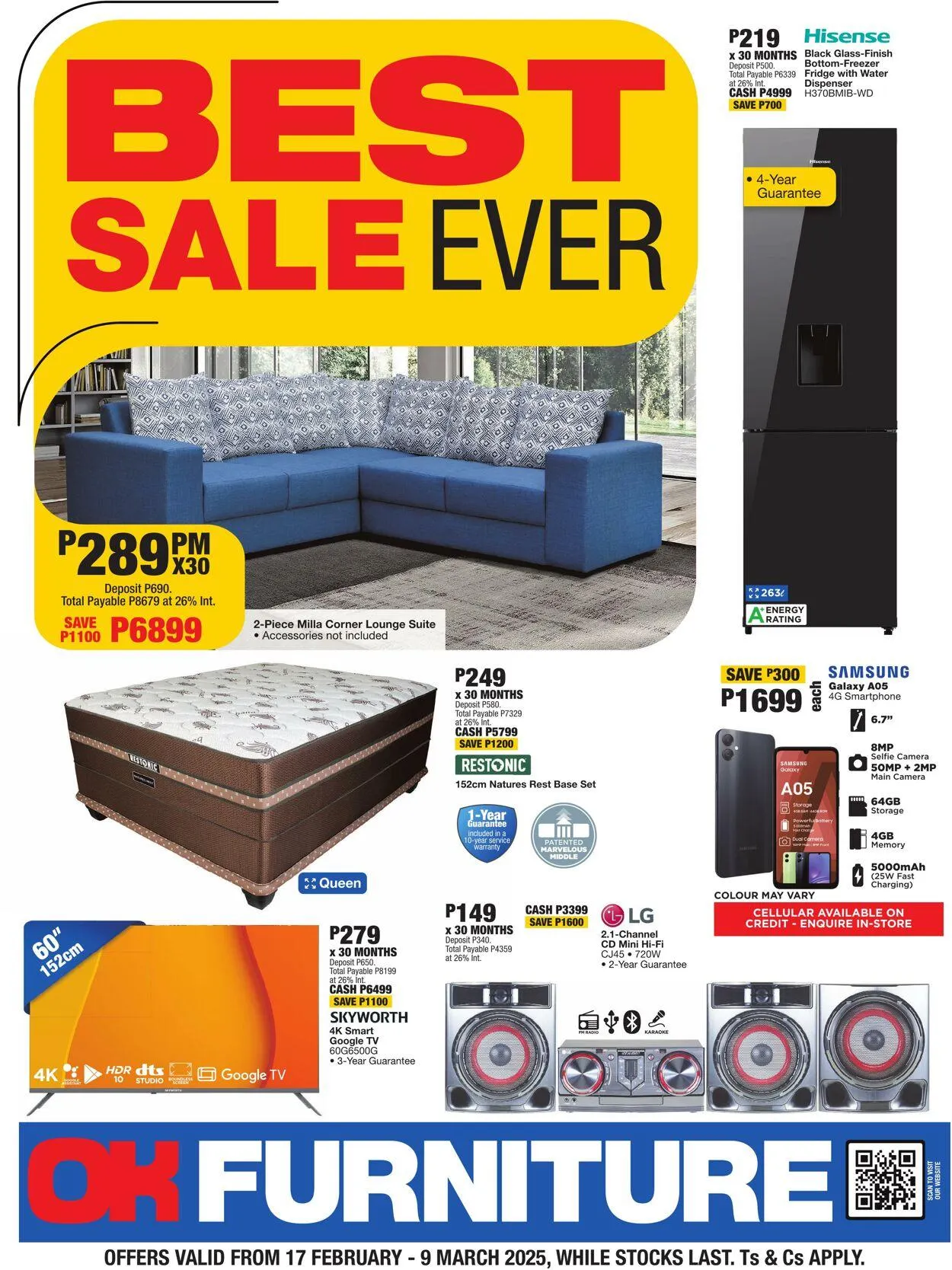 OK Furniture Current catalogue from 23 March to 6 April 2025 - Catalogue Page 1