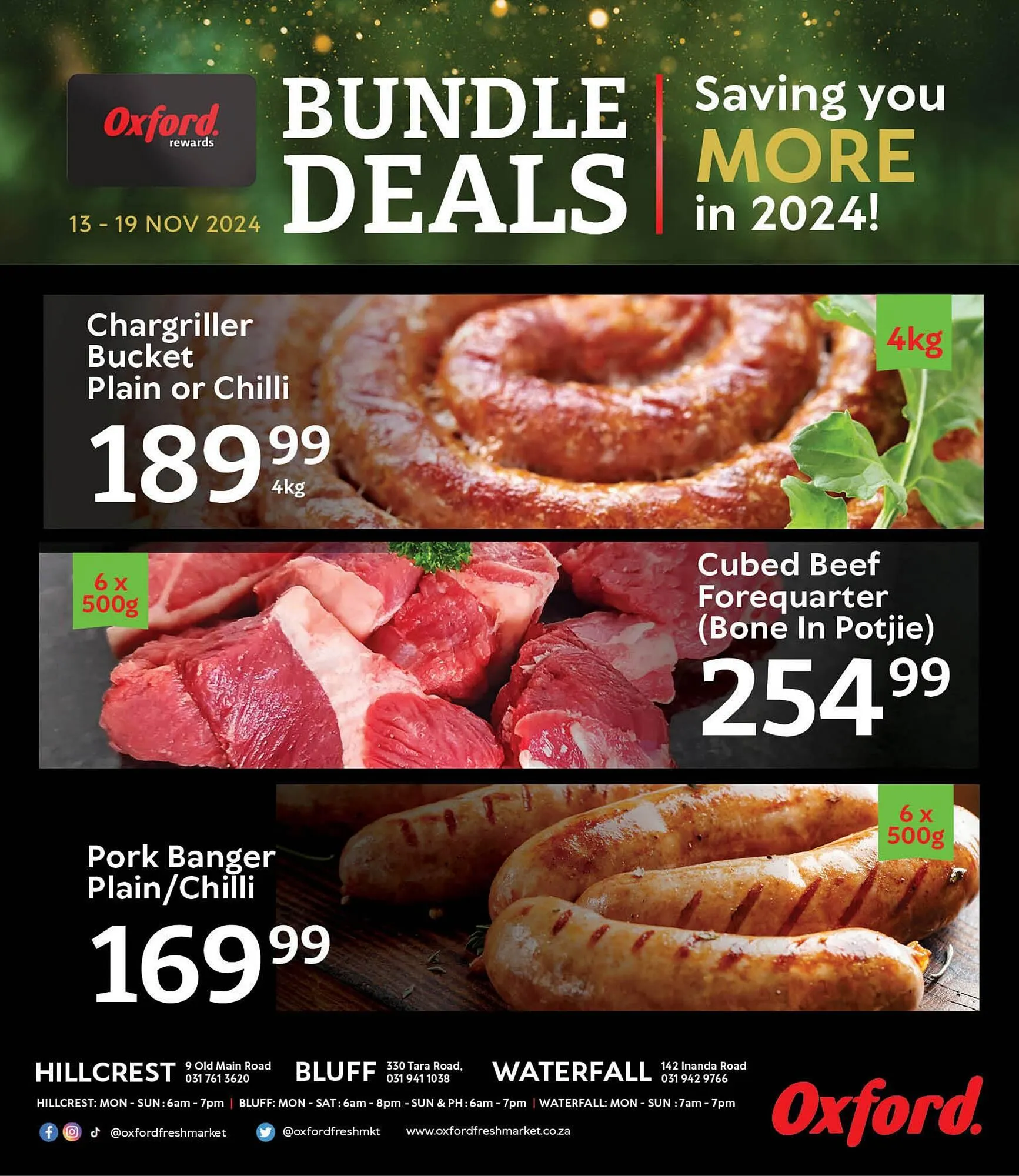 Oxford Freshmarket catalogue from 13 November to 19 November 2024 - Catalogue Page 3