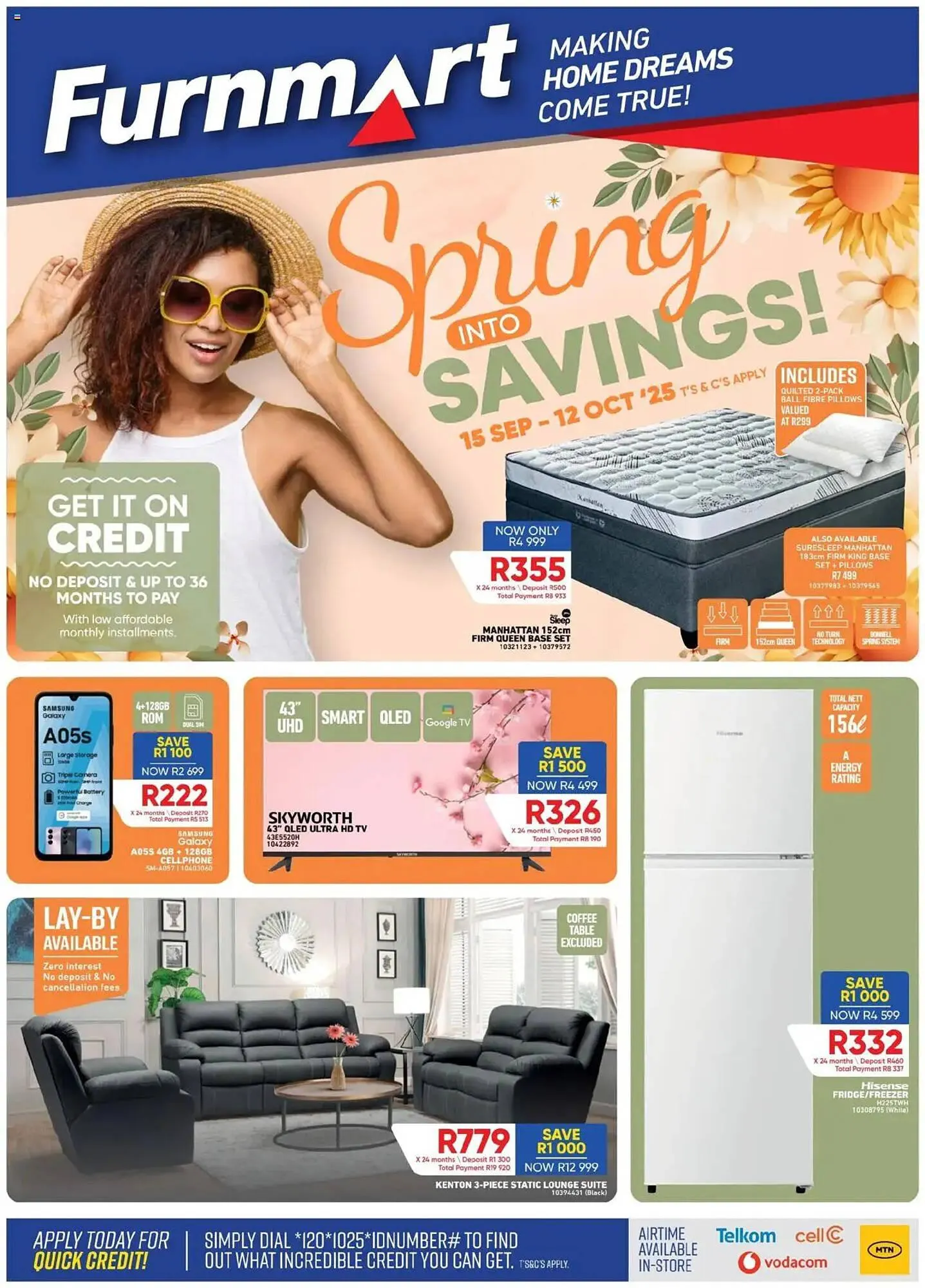 Furnmart catalogue from 15 September to 12 October 2025 - Catalogue Page 1