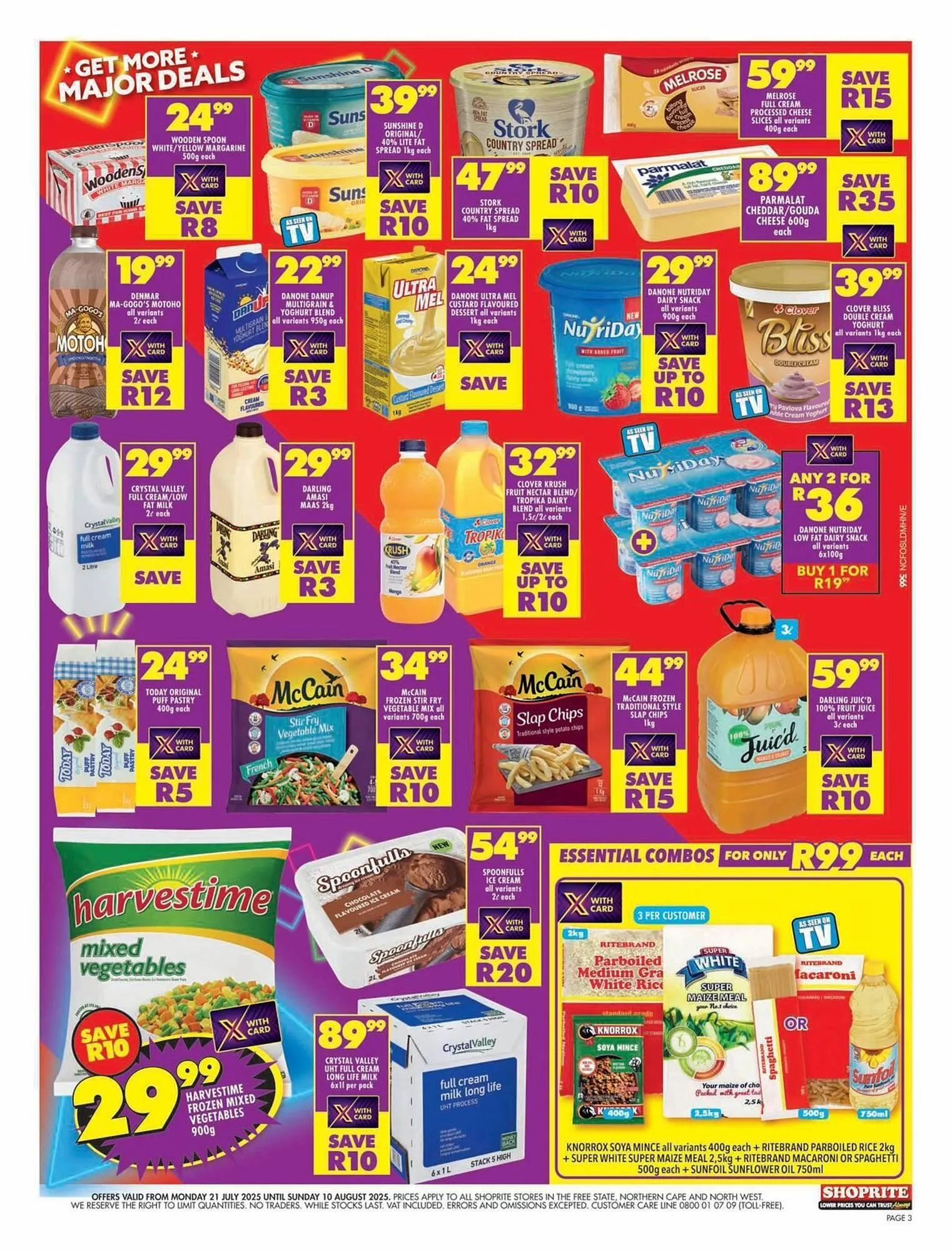 Shoprite catalogue from 22 July to 10 August 2025 - Catalogue Page 3
