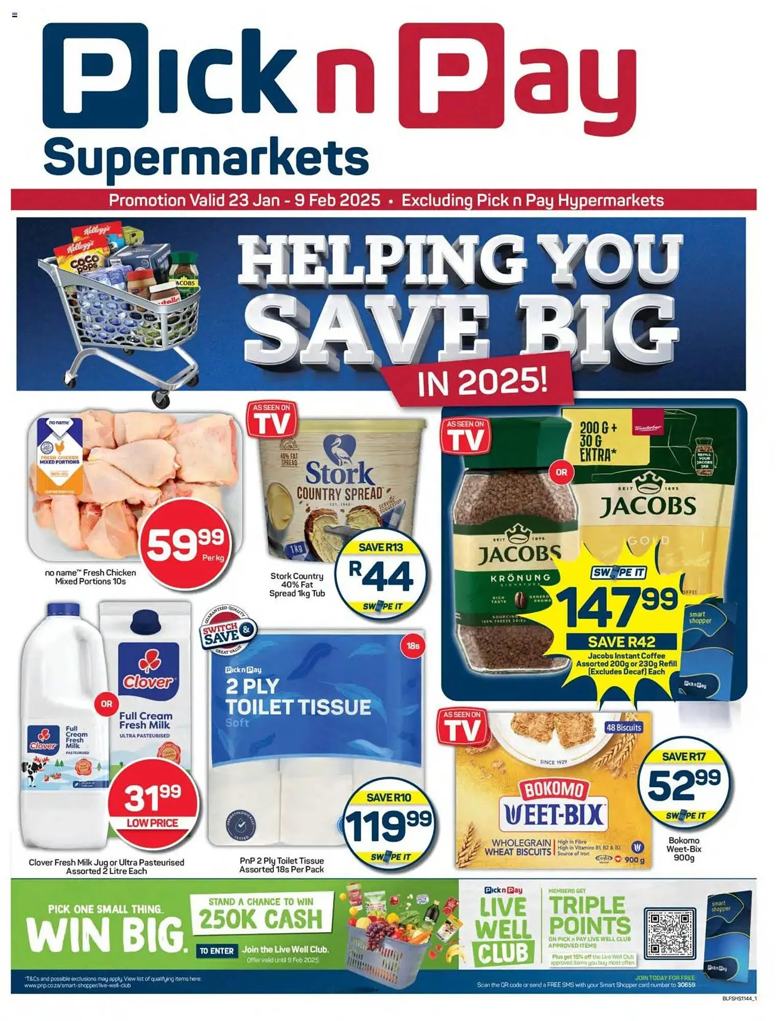 Pick n Pay catalogue from 23 January to 9 February 2025 - Catalogue Page 1