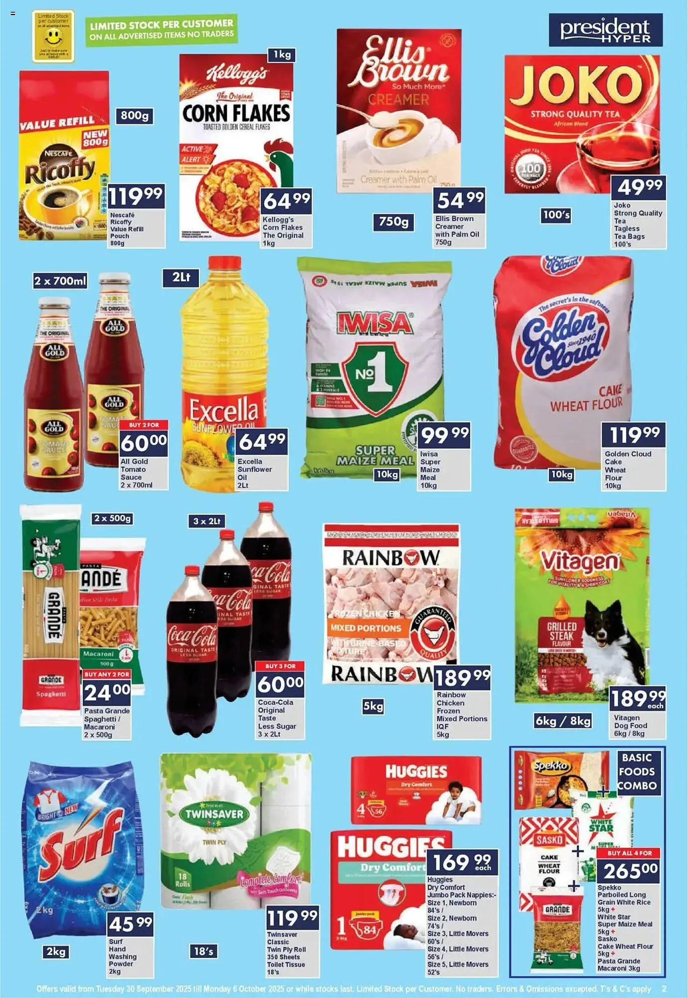 President Hyper catalogue from 30 September to 6 October 2025 - Catalogue Page 2