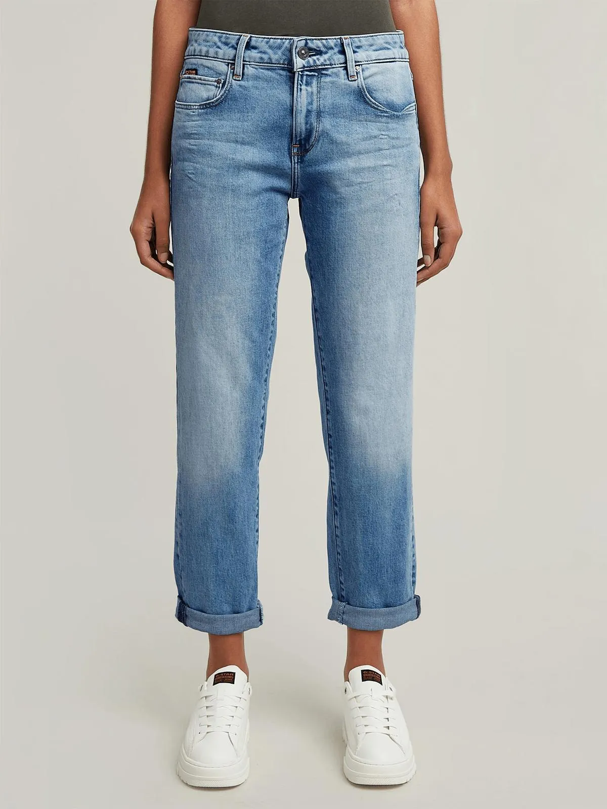 G-Star Women's Kate Boyfriend Medium Blue Jeans