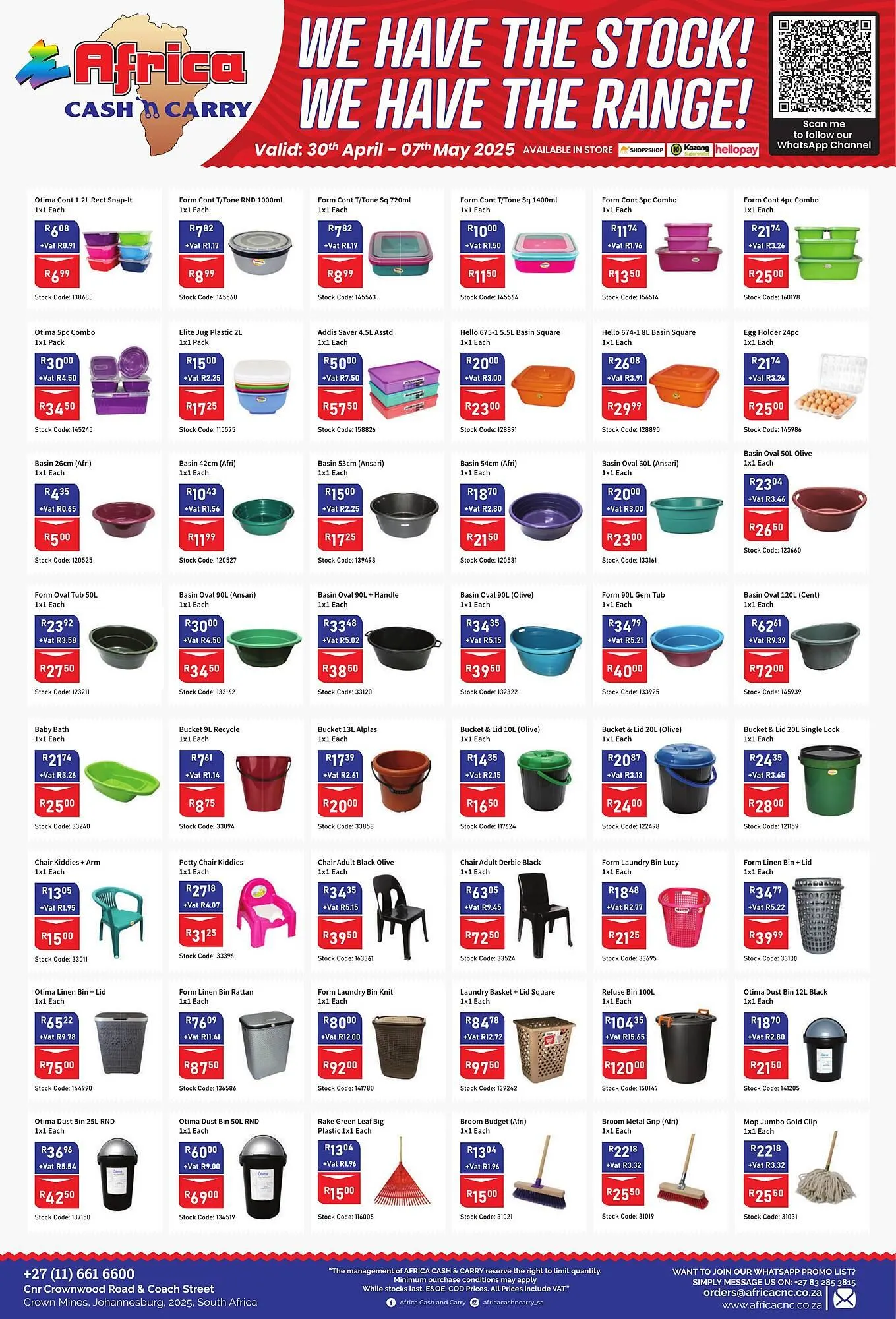 Africa Cash and Carry catalogue from 30 April to 7 May 2025 - Catalogue Page 12