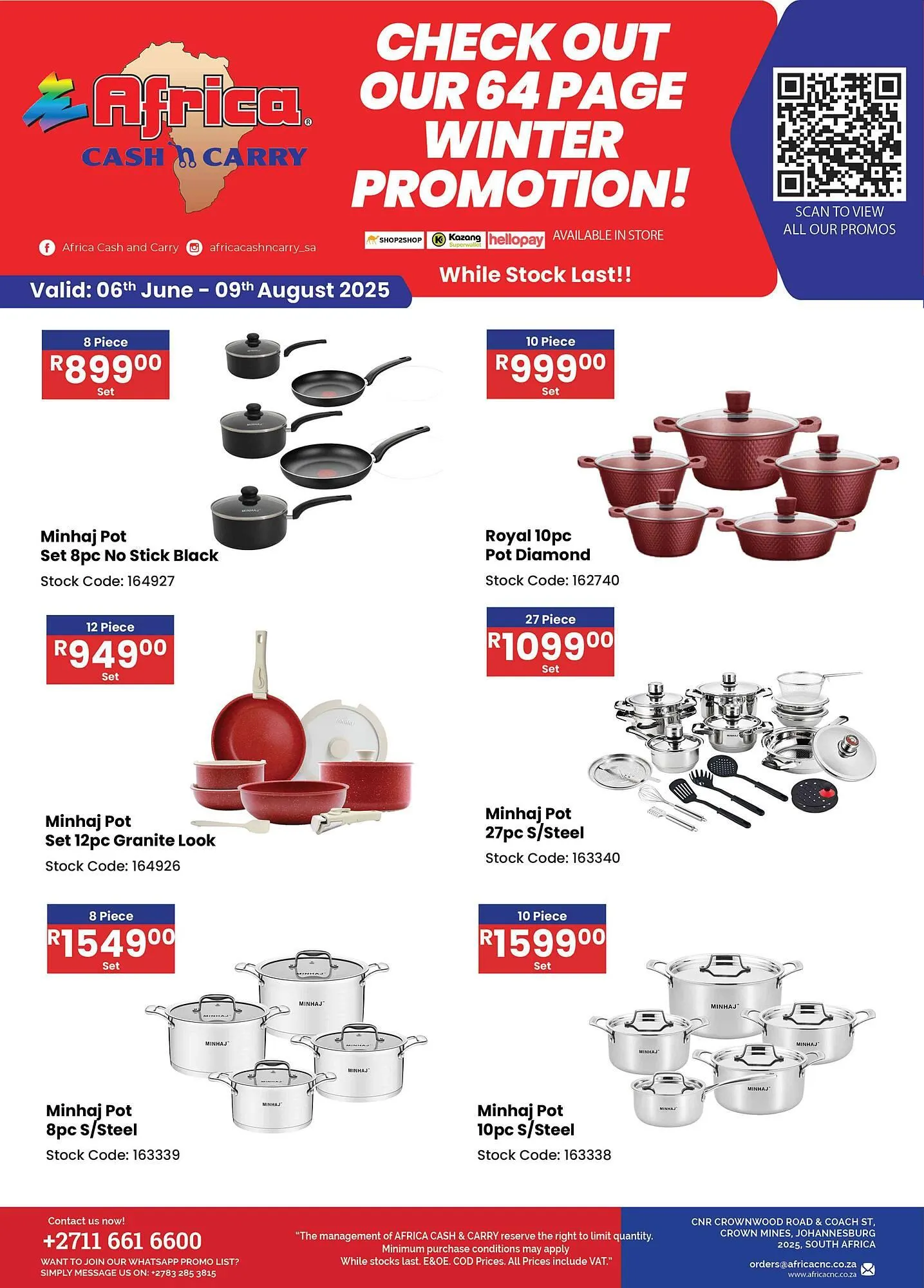 Africa Cash and Carry catalogue from 6 June to 9 August 2025 - Catalogue Page 2