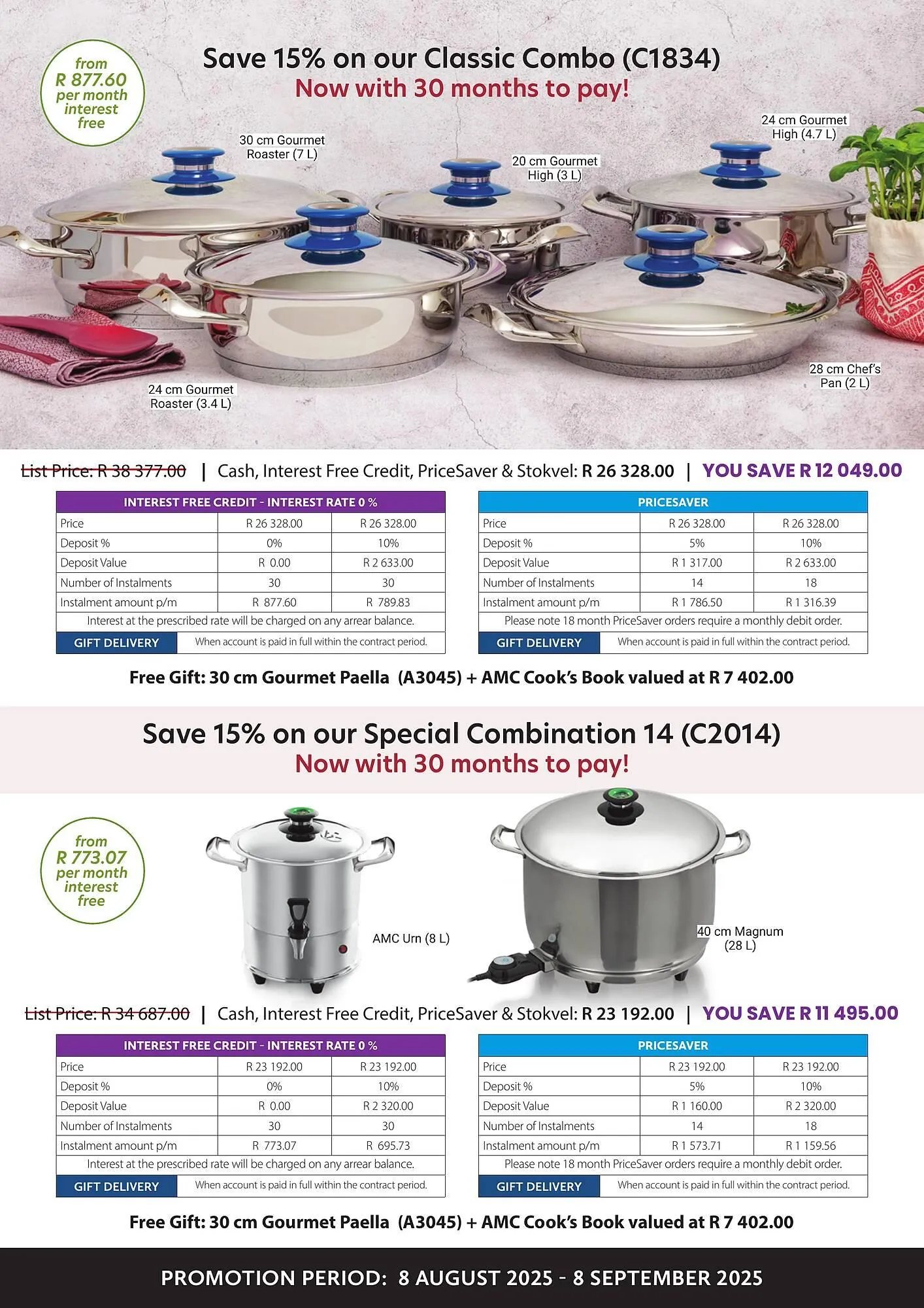 AMC Cookware catalogue from 8 August to 8 September 2025 - Catalogue Page 5