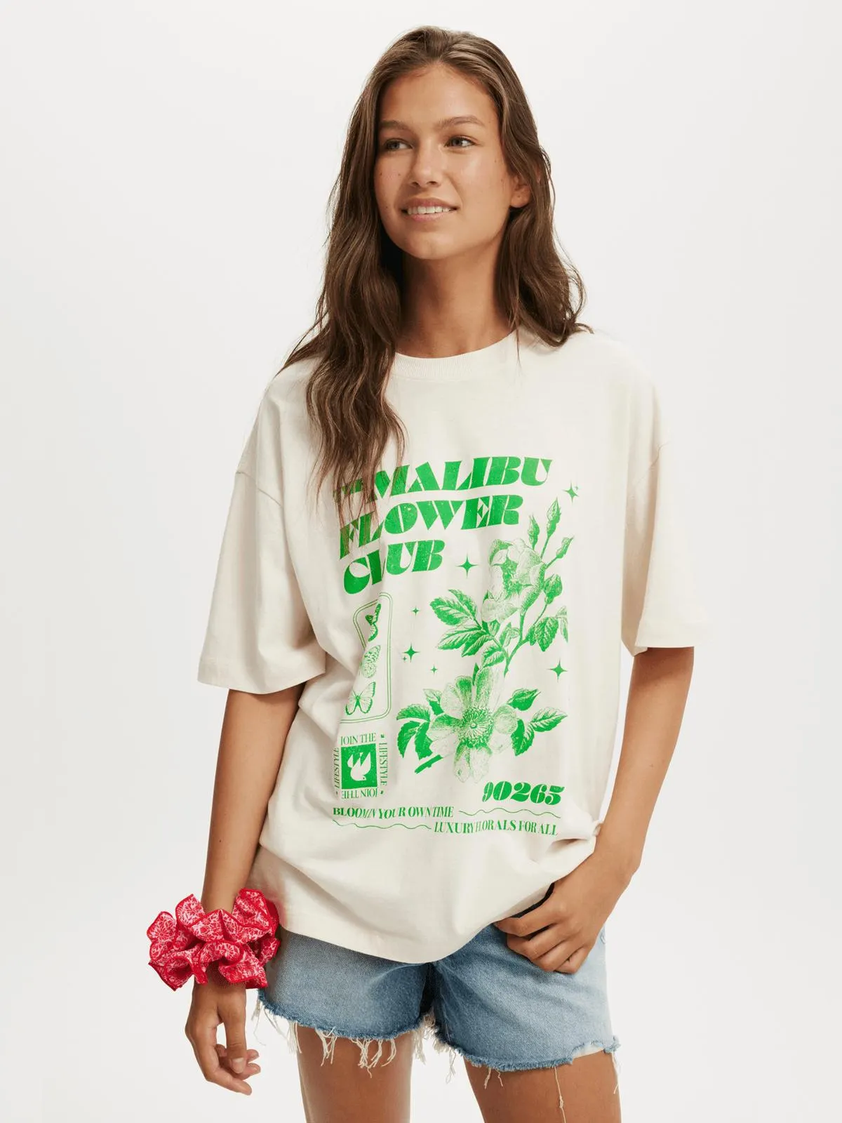 Women's Cotton On BEIGE The Boxy Graphic T-shirt