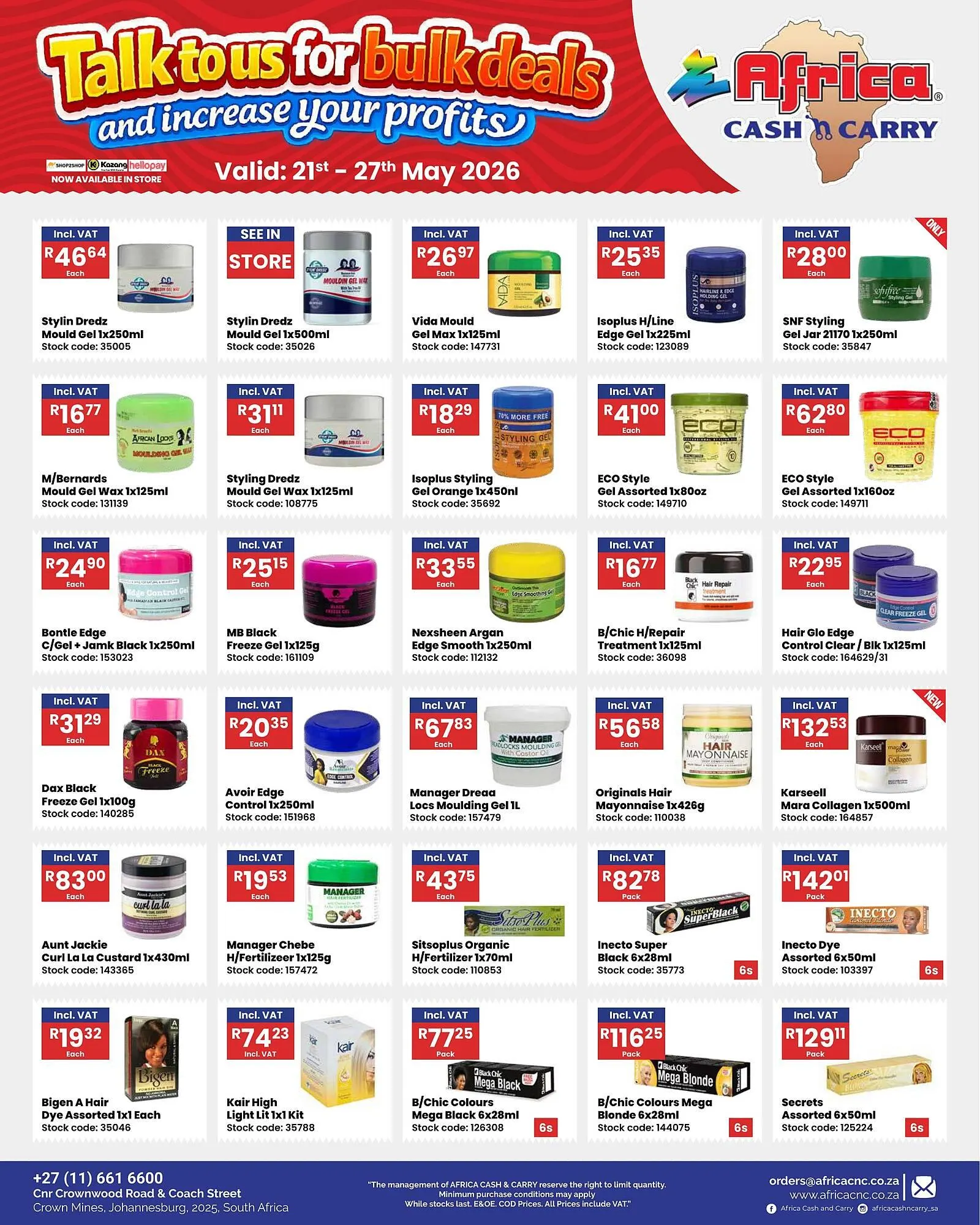 Africa Cash and Carry catalogue from 21 May to 27 May 2026 - Catalogue Page 5