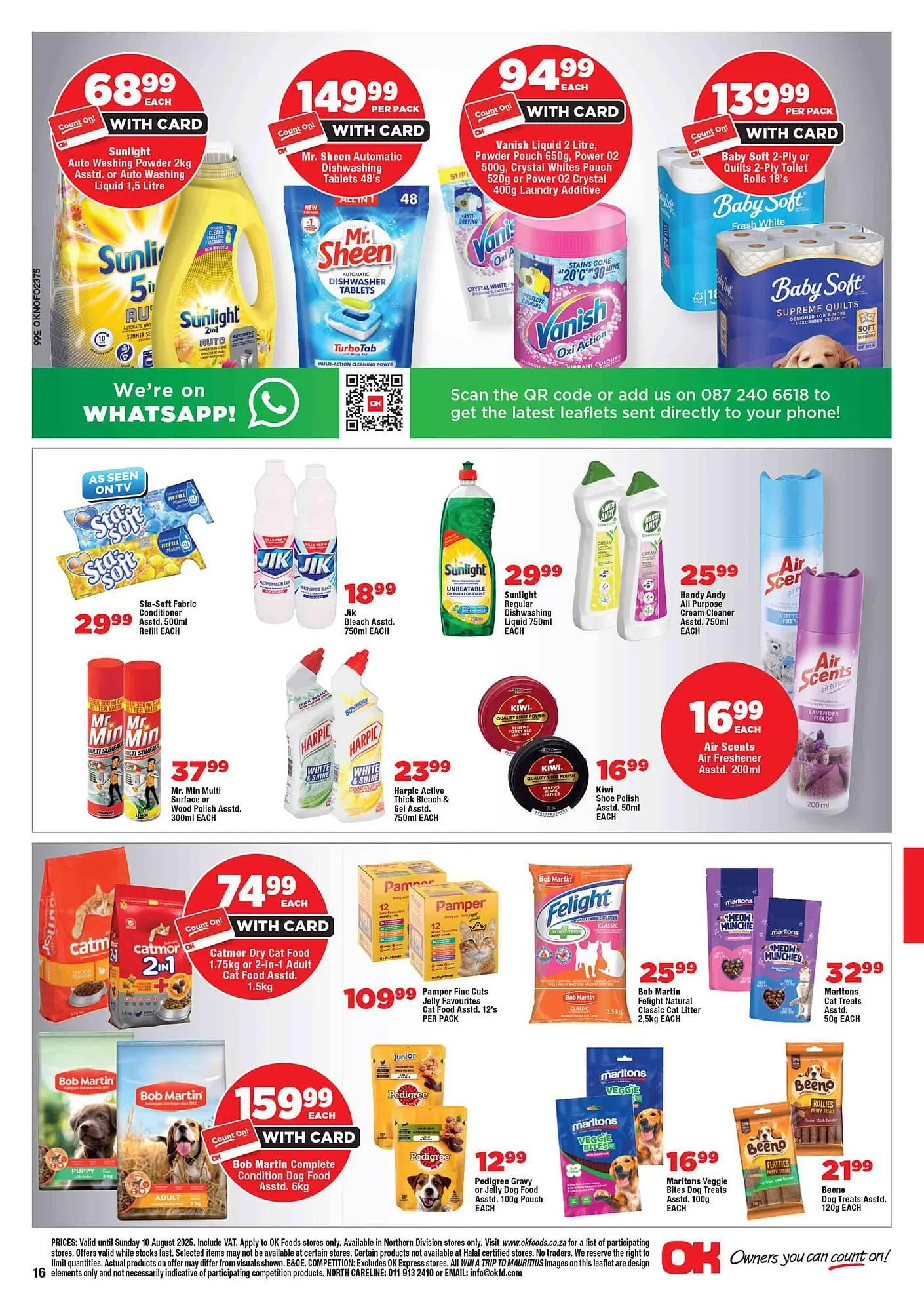 OK Foods catalogue from 23 July to 10 August 2025 - Catalogue Page 15
