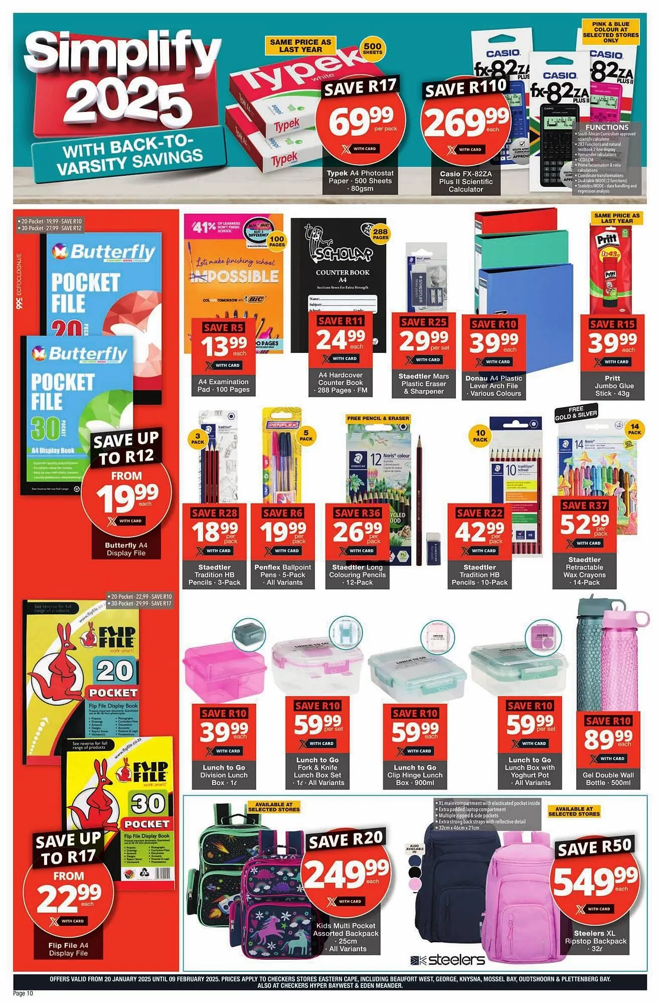 Checkers catalogue from 20 January to 9 February 2025 - Catalogue Page 10