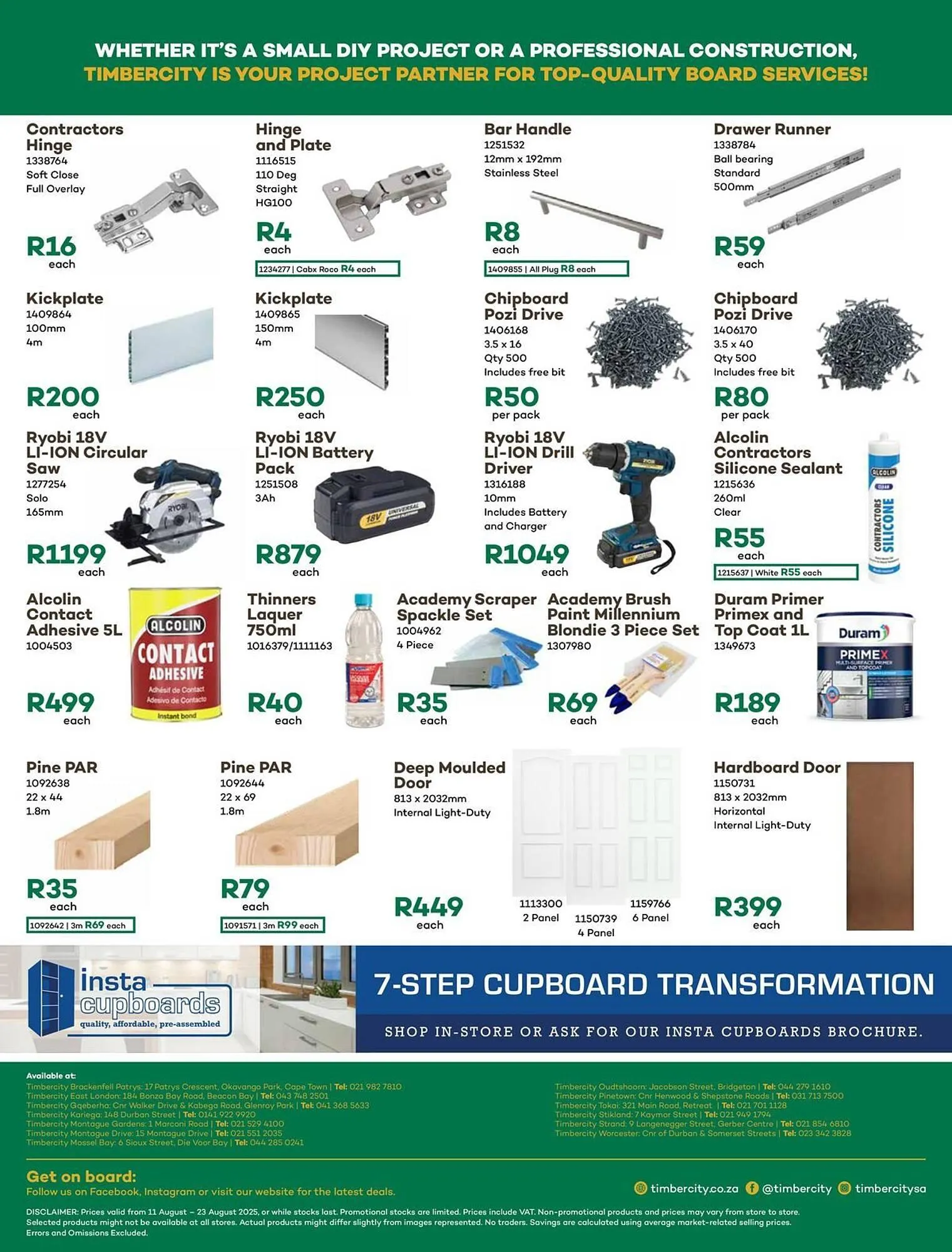 Timbercity catalogue from 11 August to 23 August 2025 - Catalogue Page 2