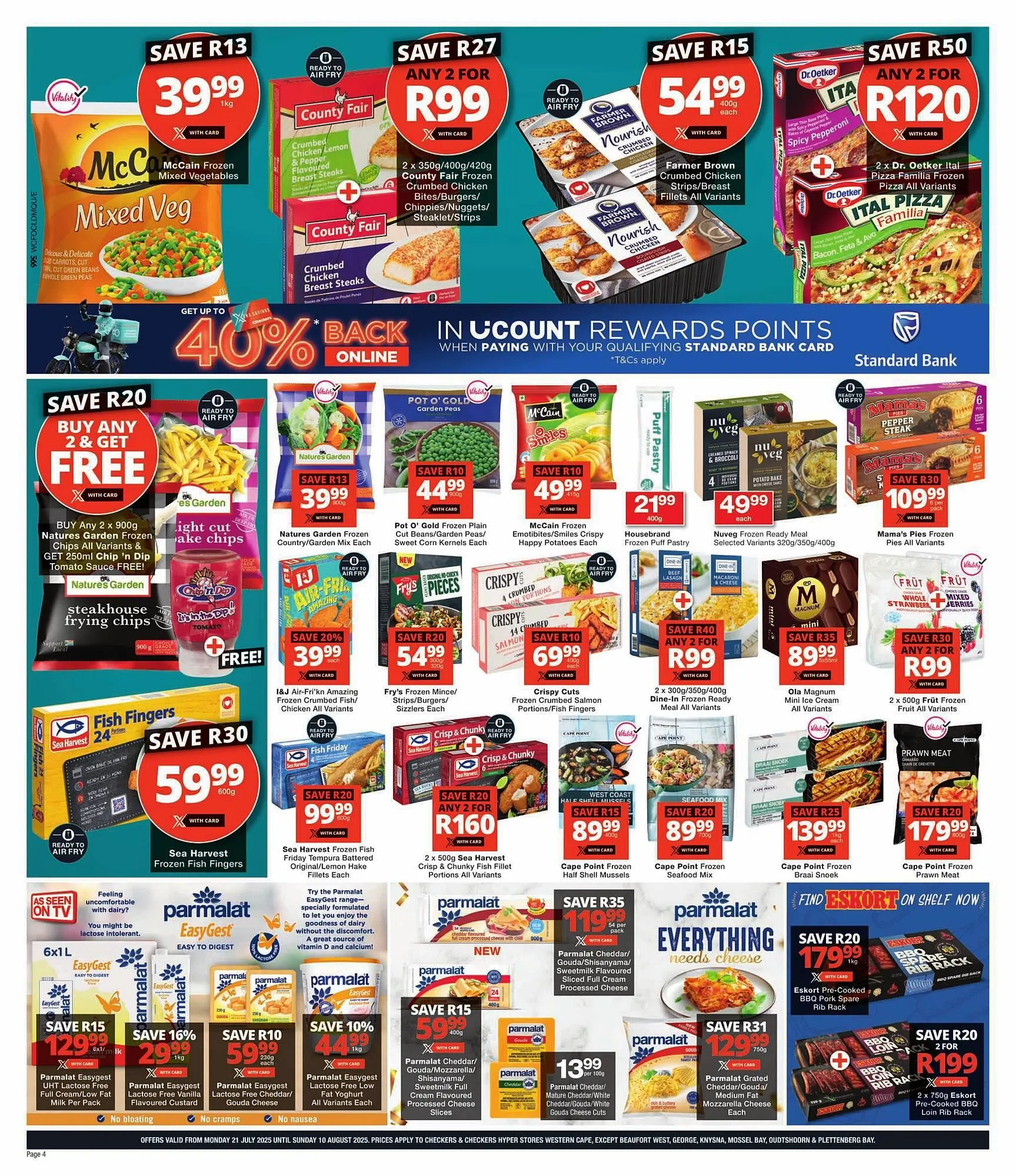 Checkers catalogue from 21 July to 10 August 2025 - Catalogue Page 4