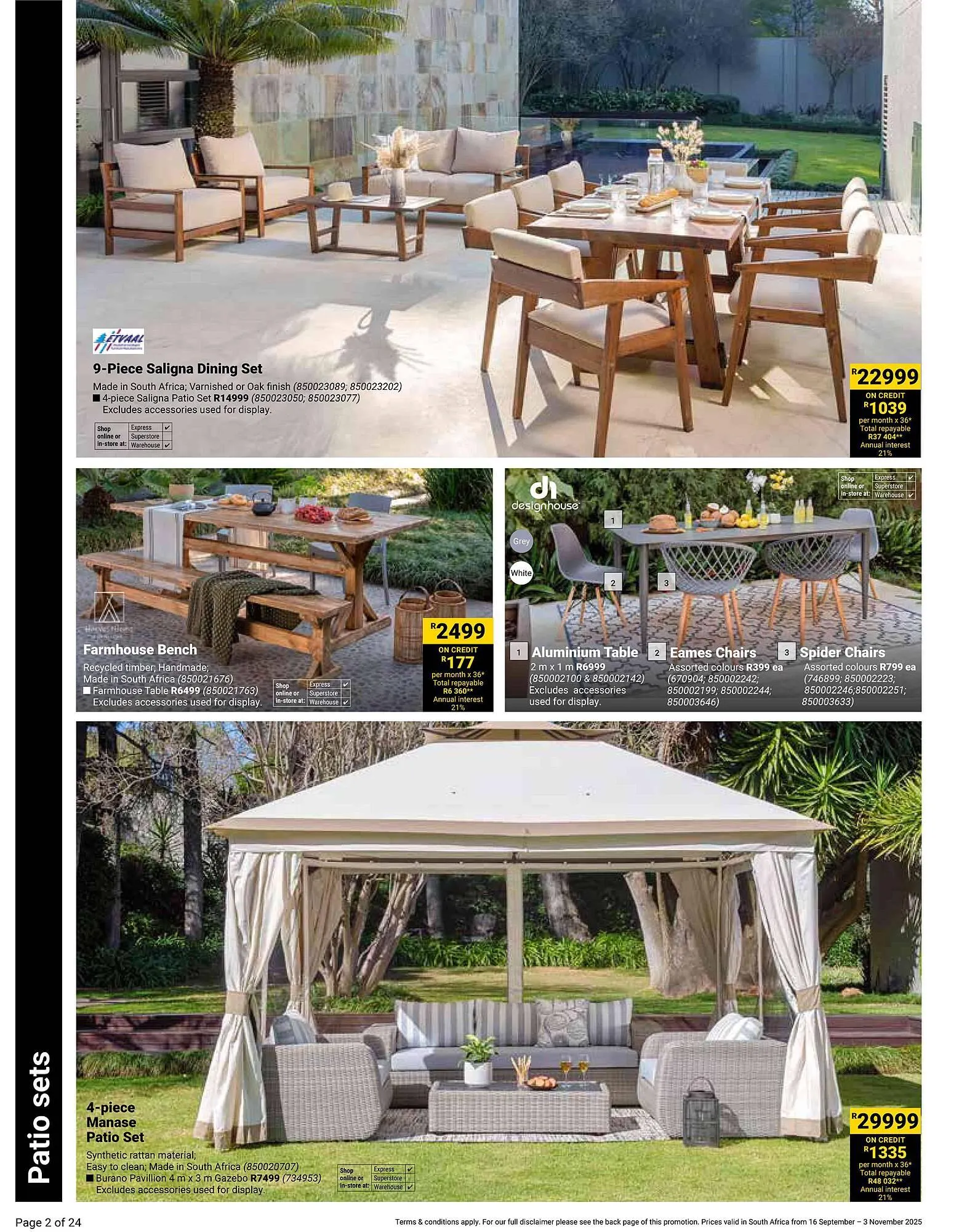 Builders Warehouse catalogue from 16 September to 3 November 2025 - Catalogue Page 2