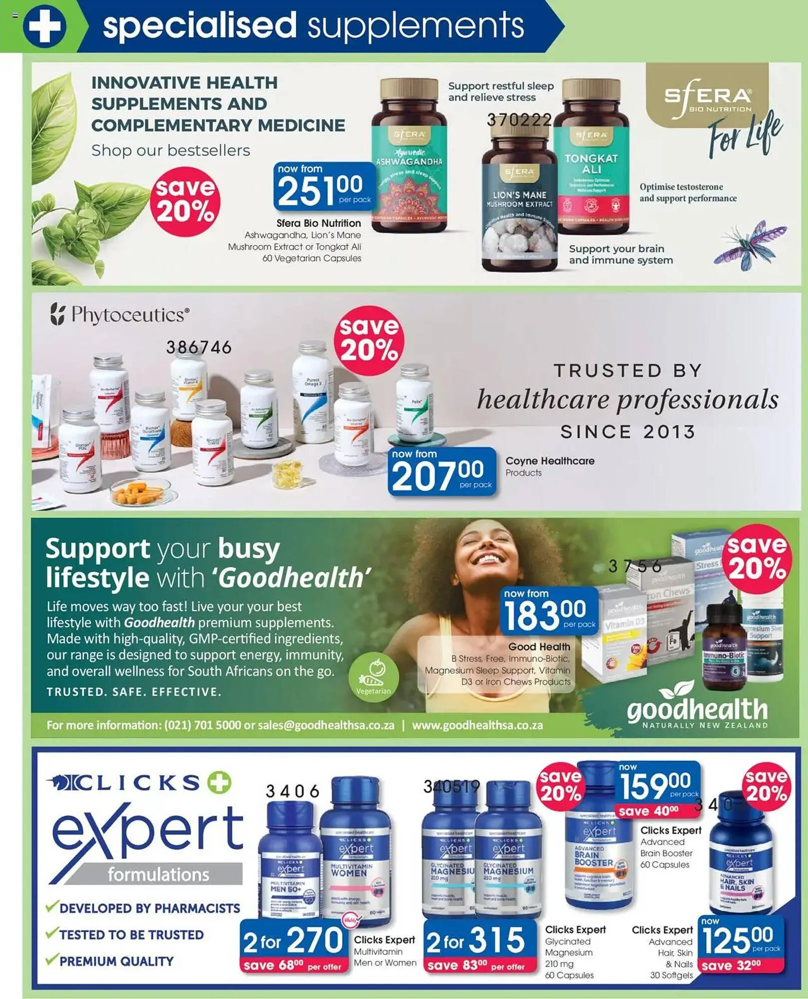 Clicks catalogue from 21 August to 22 September 2025 - Catalogue Page 14