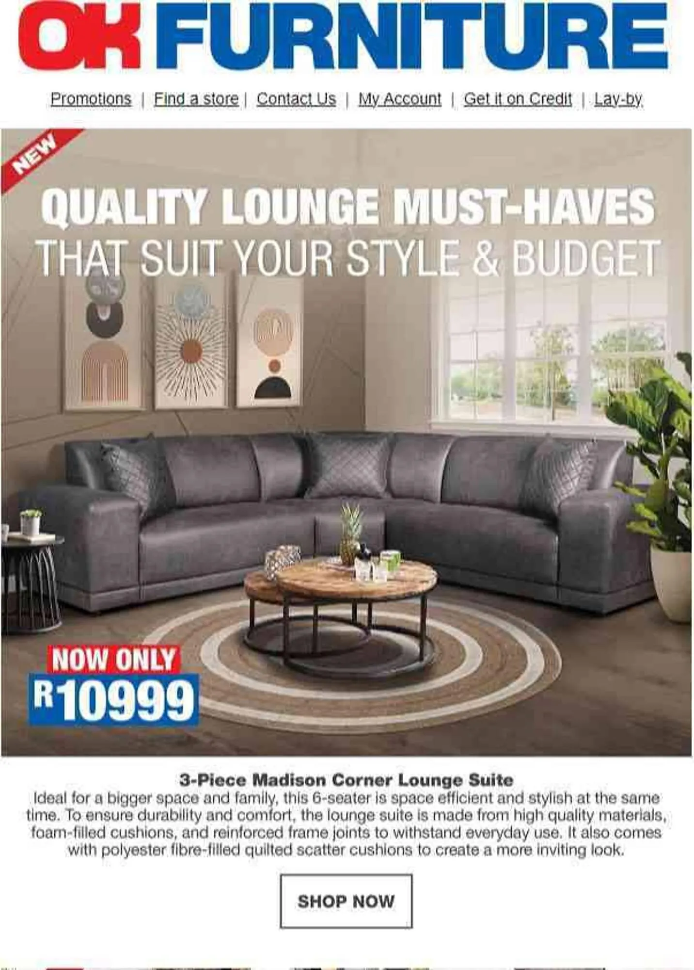 OK Furniture catalogue from 21 May to 2 June 2024 - Catalogue Page 1