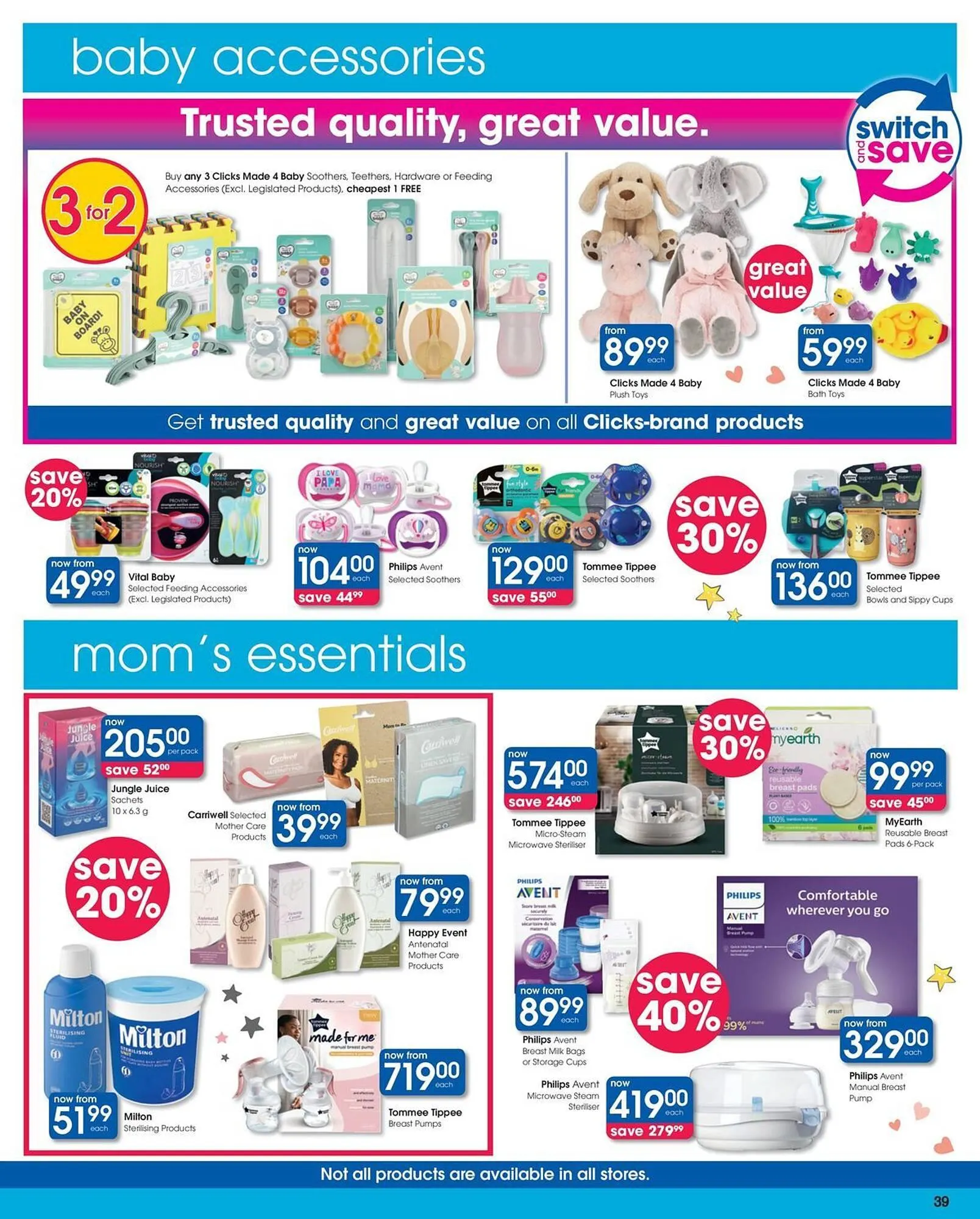 Clicks catalogue from 30 December to 12 January 2026 - Catalogue Page 39