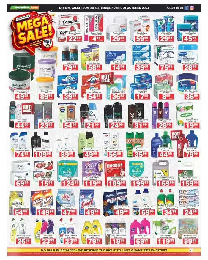 Mega Sale! from 25 September to 21 October 2024 - Catalogue Page 4