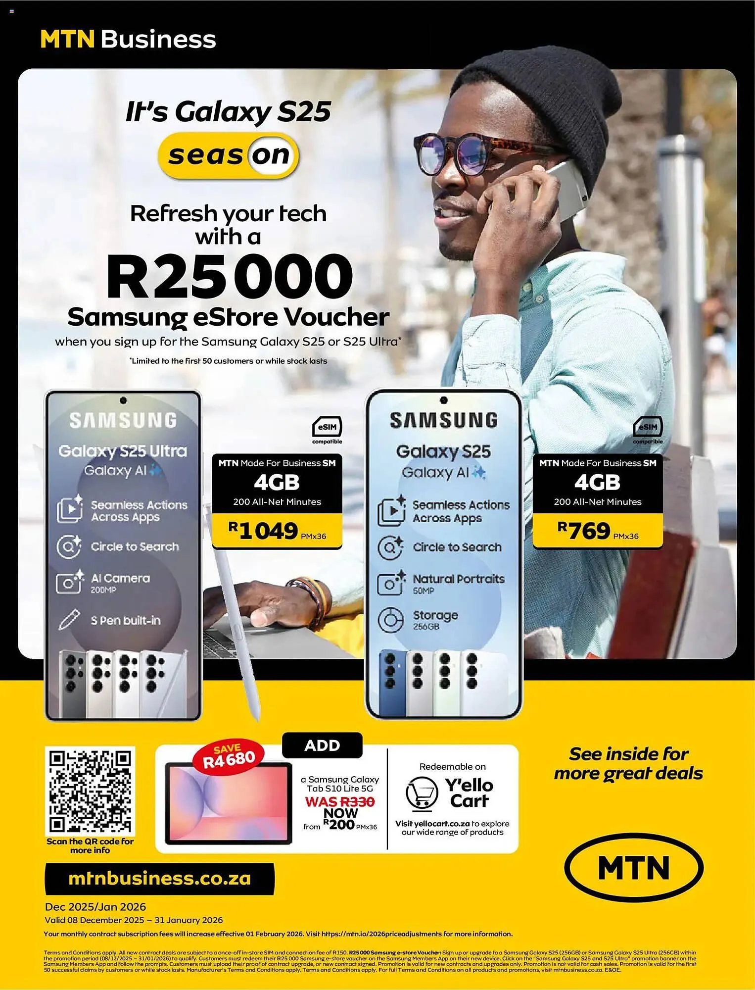 MTN catalogue from 7 December to 31 January 2026 - Catalogue Page 1