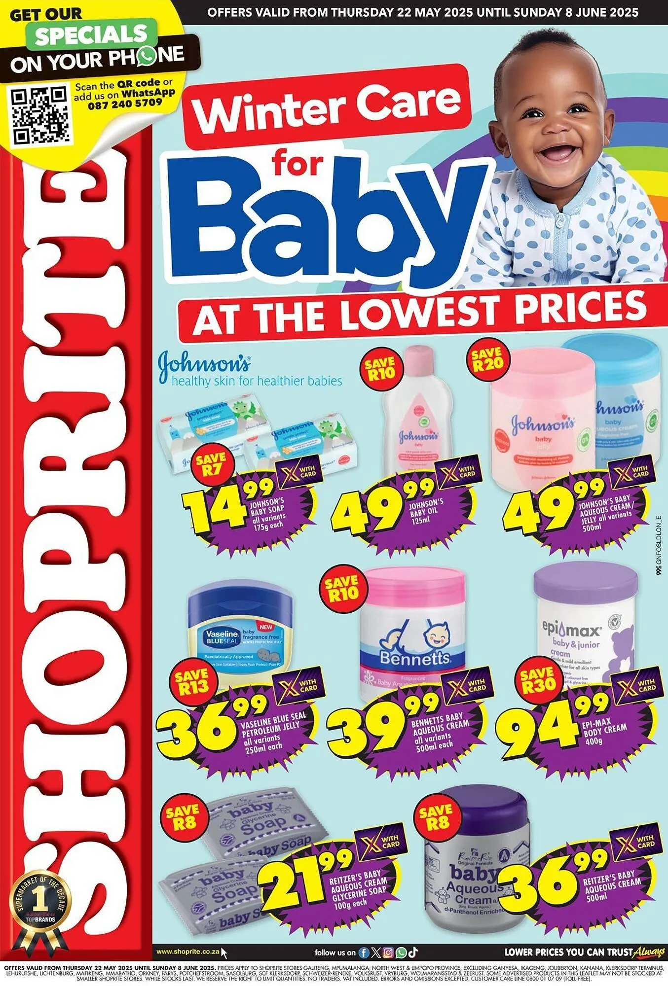 Shoprite catalogue from 26 May to 31 May 2025 - Catalogue Page 1