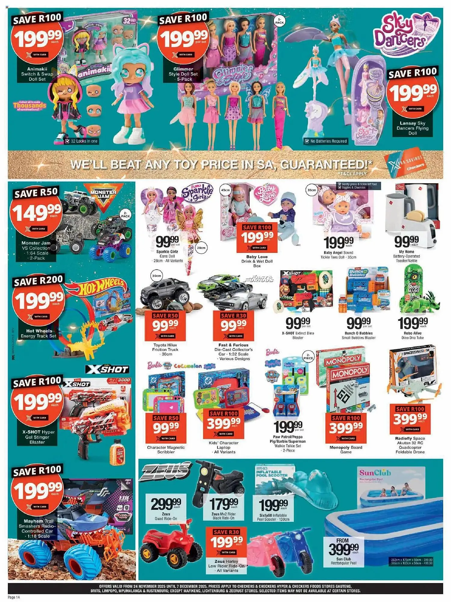 Checkers catalogue from 24 November to 7 December 2025 - Catalogue Page 14