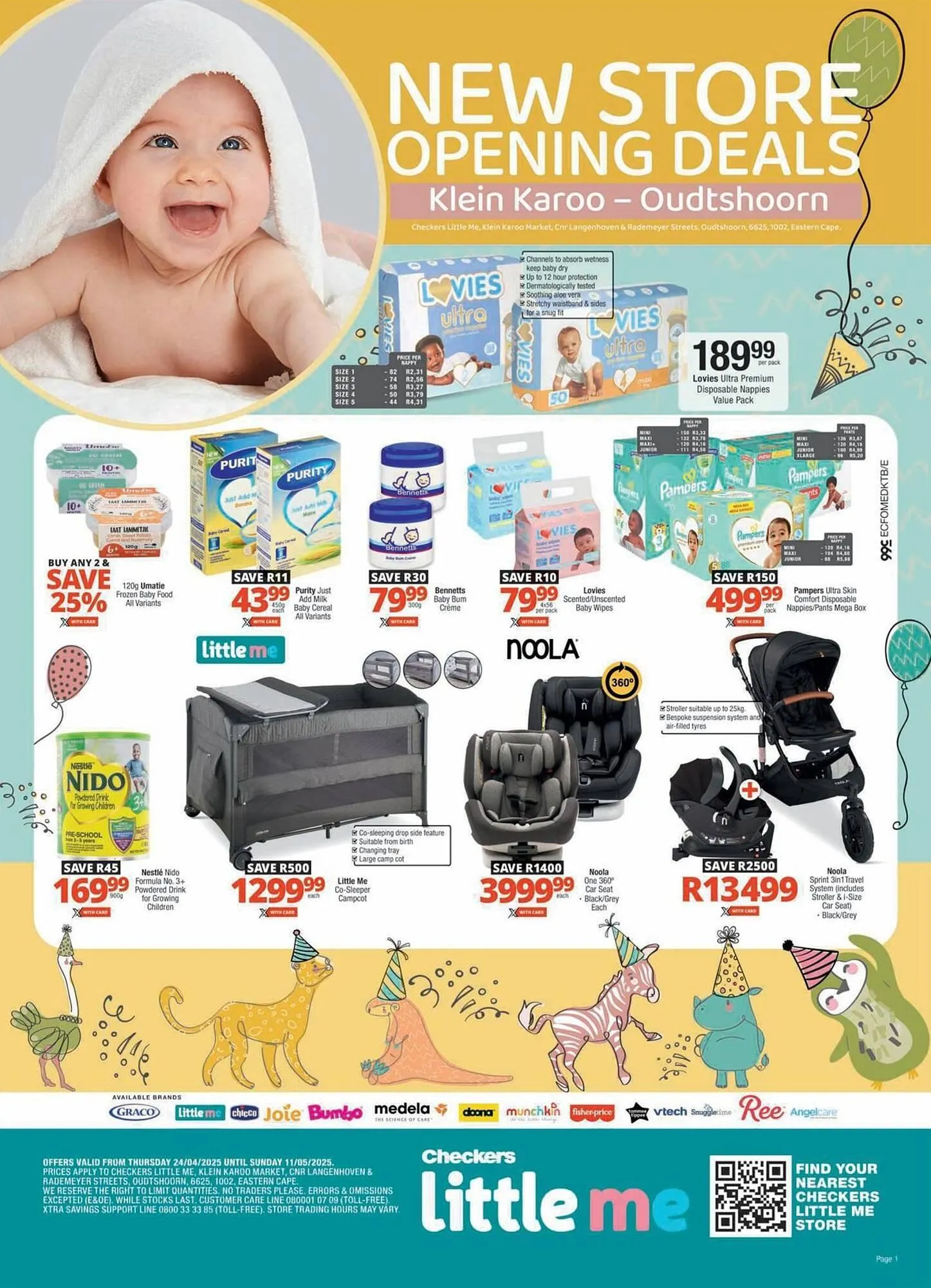 Checkers catalogue from 24 April to 11 May 2025 - Catalogue Page 1