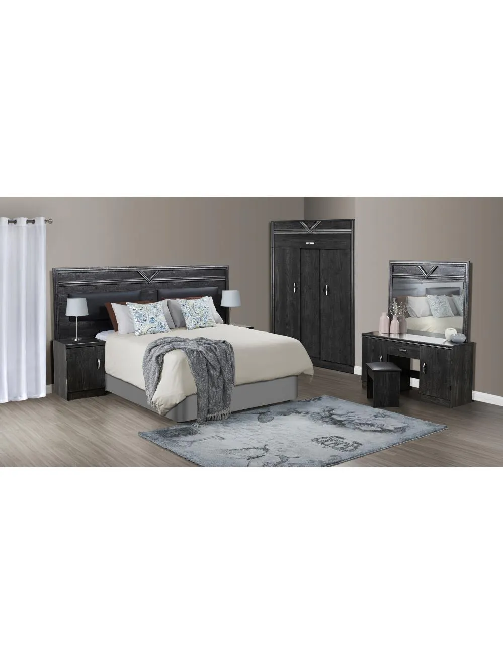 3 Piece Nicole Bedroom Suite