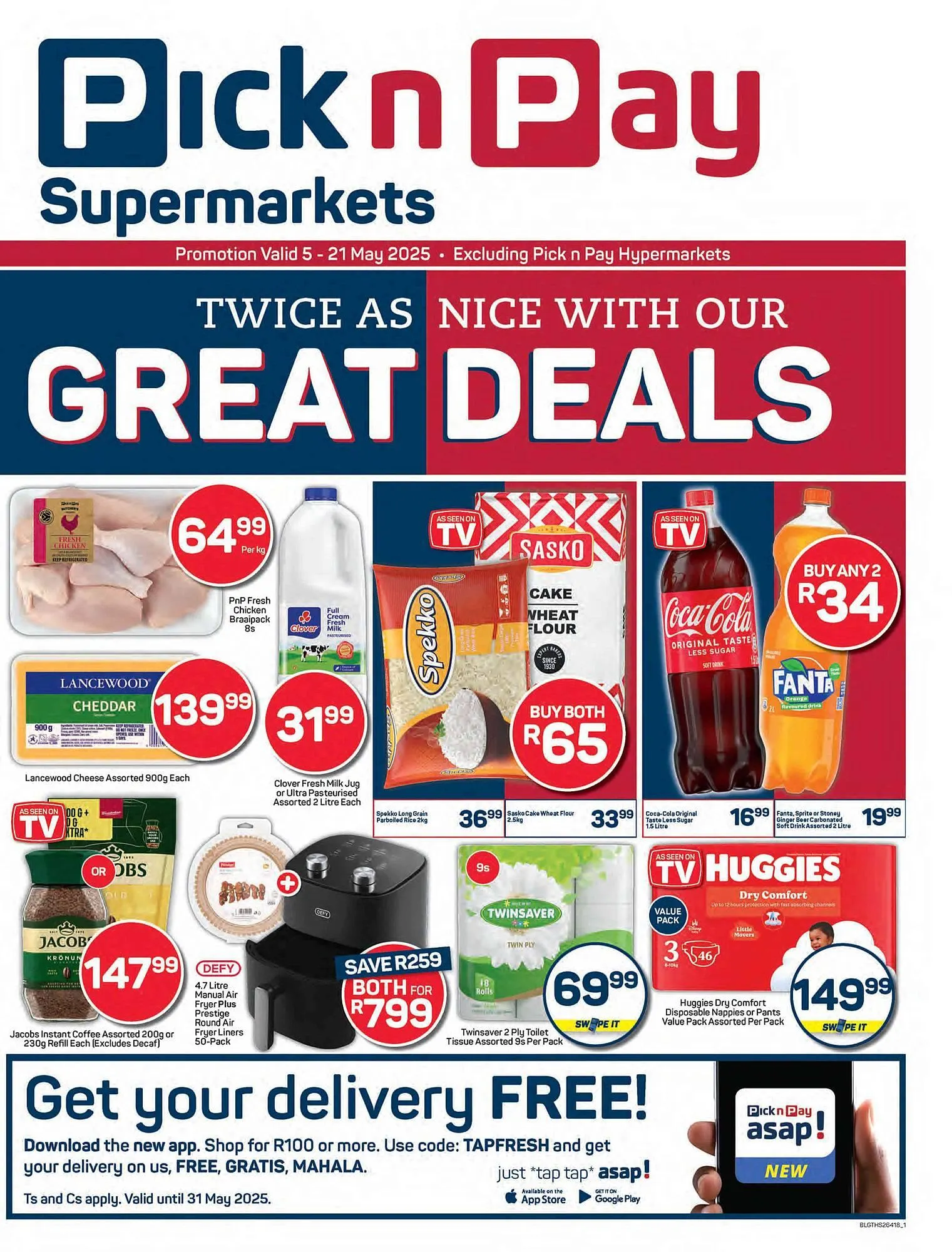 Pick n Pay catalogue from 5 May to 21 May 2025 - Catalogue Page 1