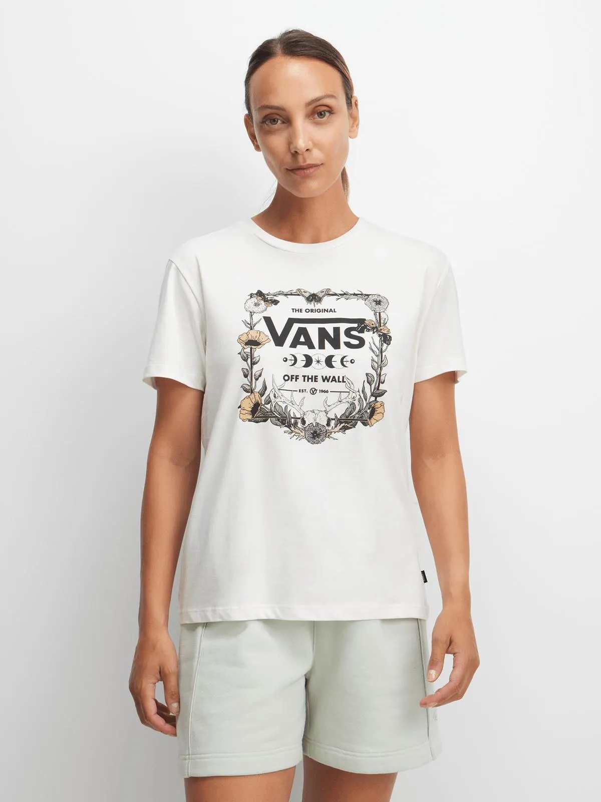 Women's Vans Wylderness Floral Cream Tee