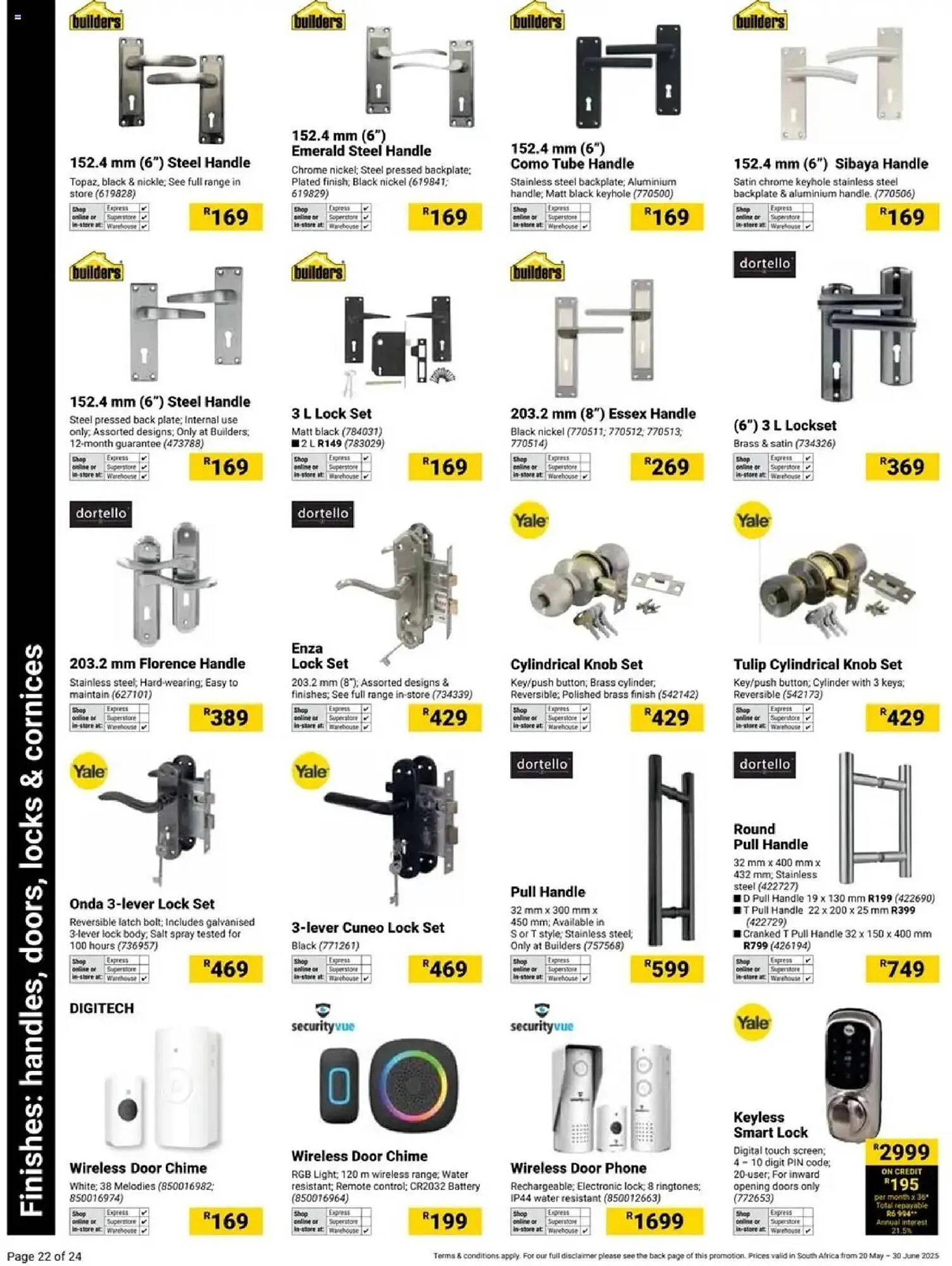 Builders Warehouse catalogue from 20 May to 30 June 2025 - Catalogue Page 70