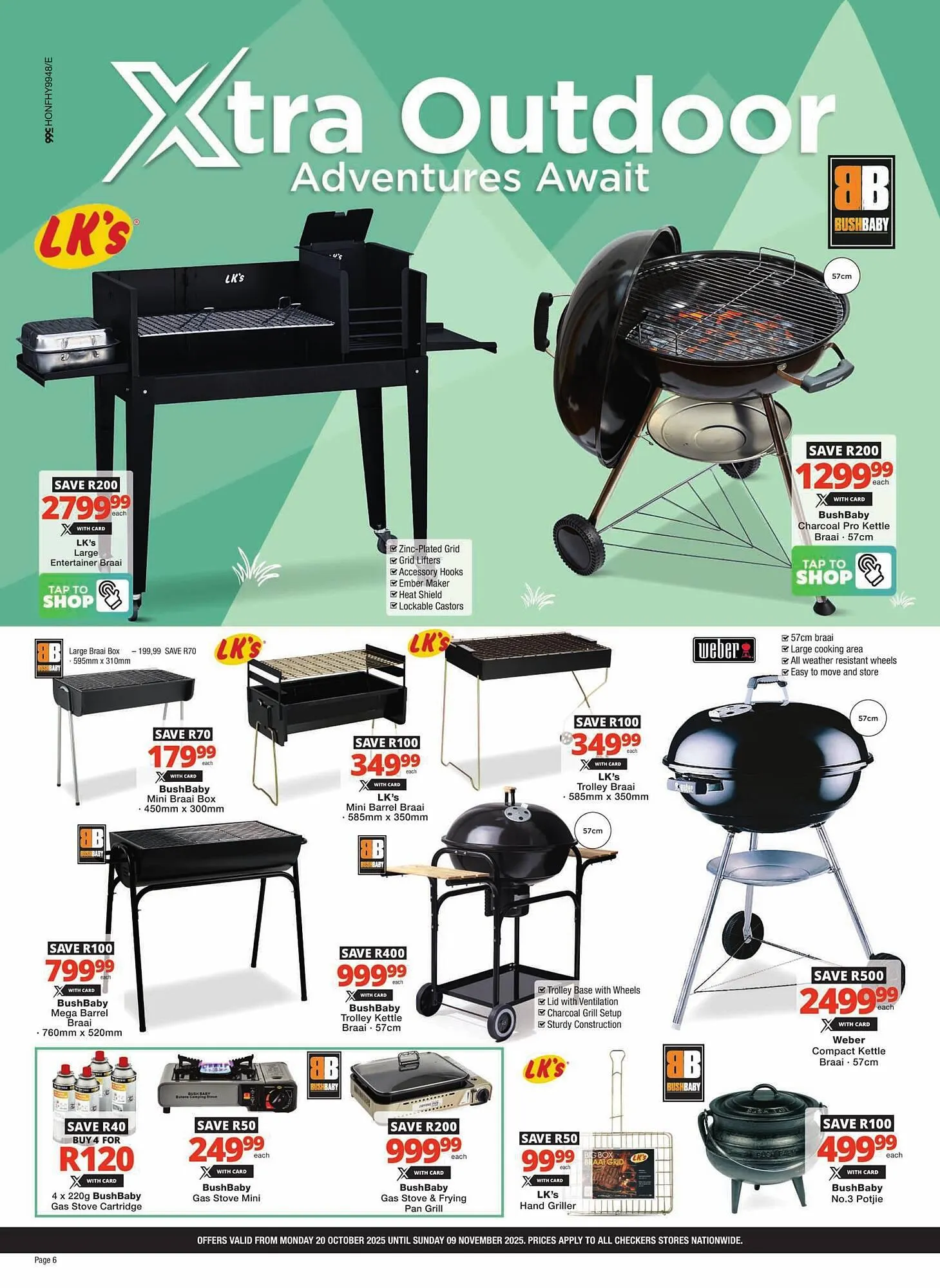 Checkers catalogue from 20 October to 9 November 2025 - Catalogue Page 6