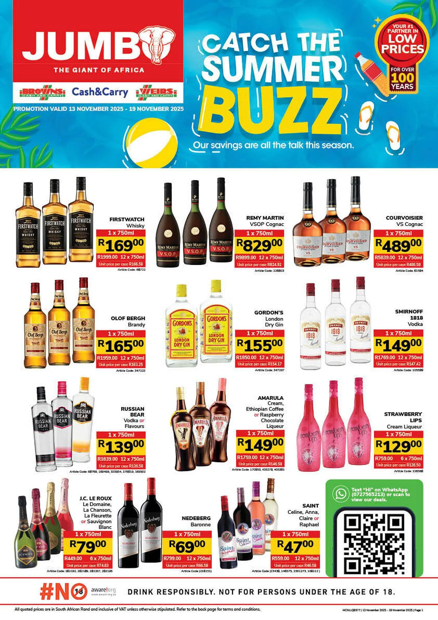 Jumbo catalogue from 13 November to 19 November 2025 - Catalogue Page 1