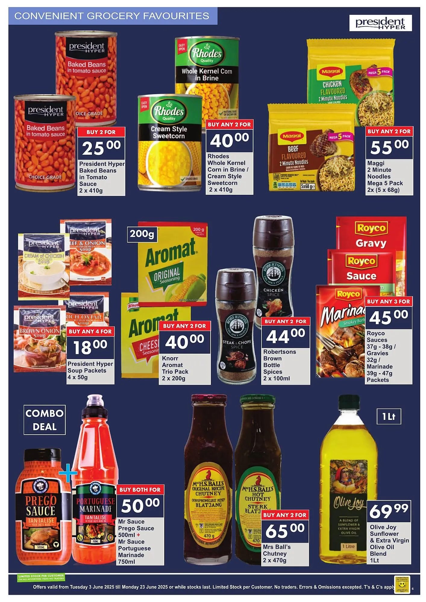 President Hyper catalogue from 3 June to 23 June 2025 - Catalogue Page 6