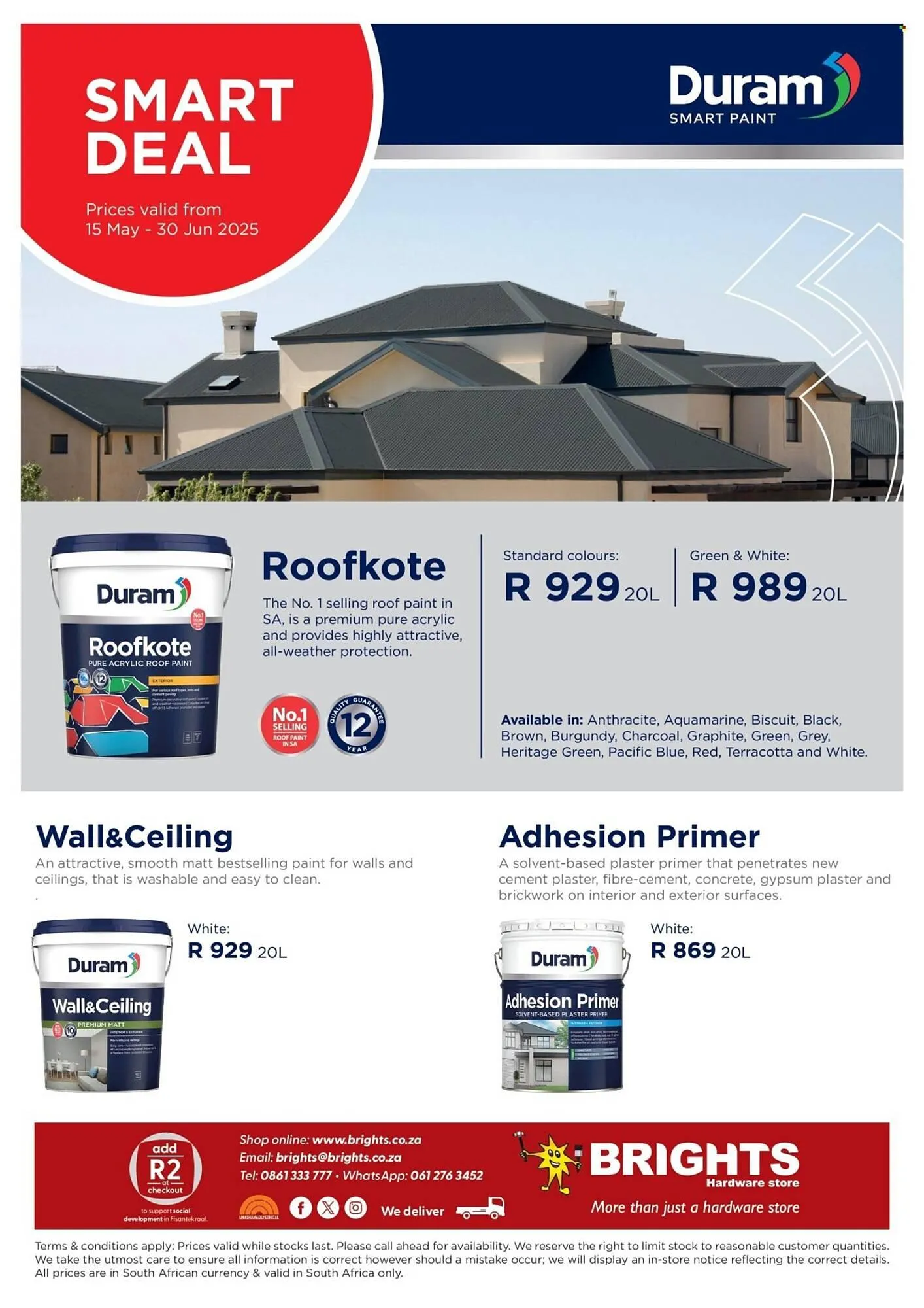 Brights Hardware catalogue from 15 May to 30 June 2025 - Catalogue Page 1