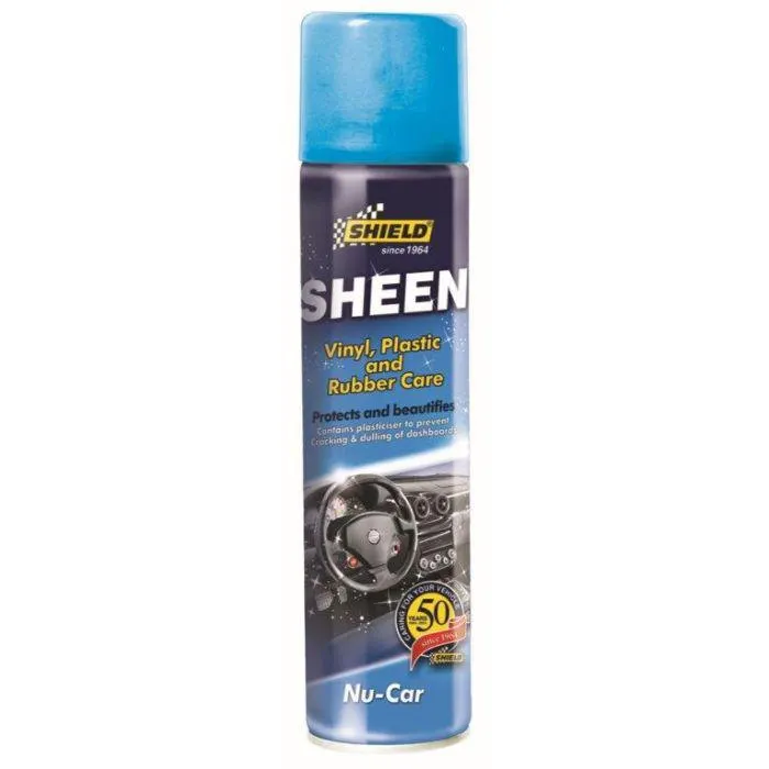 Shield Sheen Vinyl, Plastic & Rubber Care Nu Car 300ml