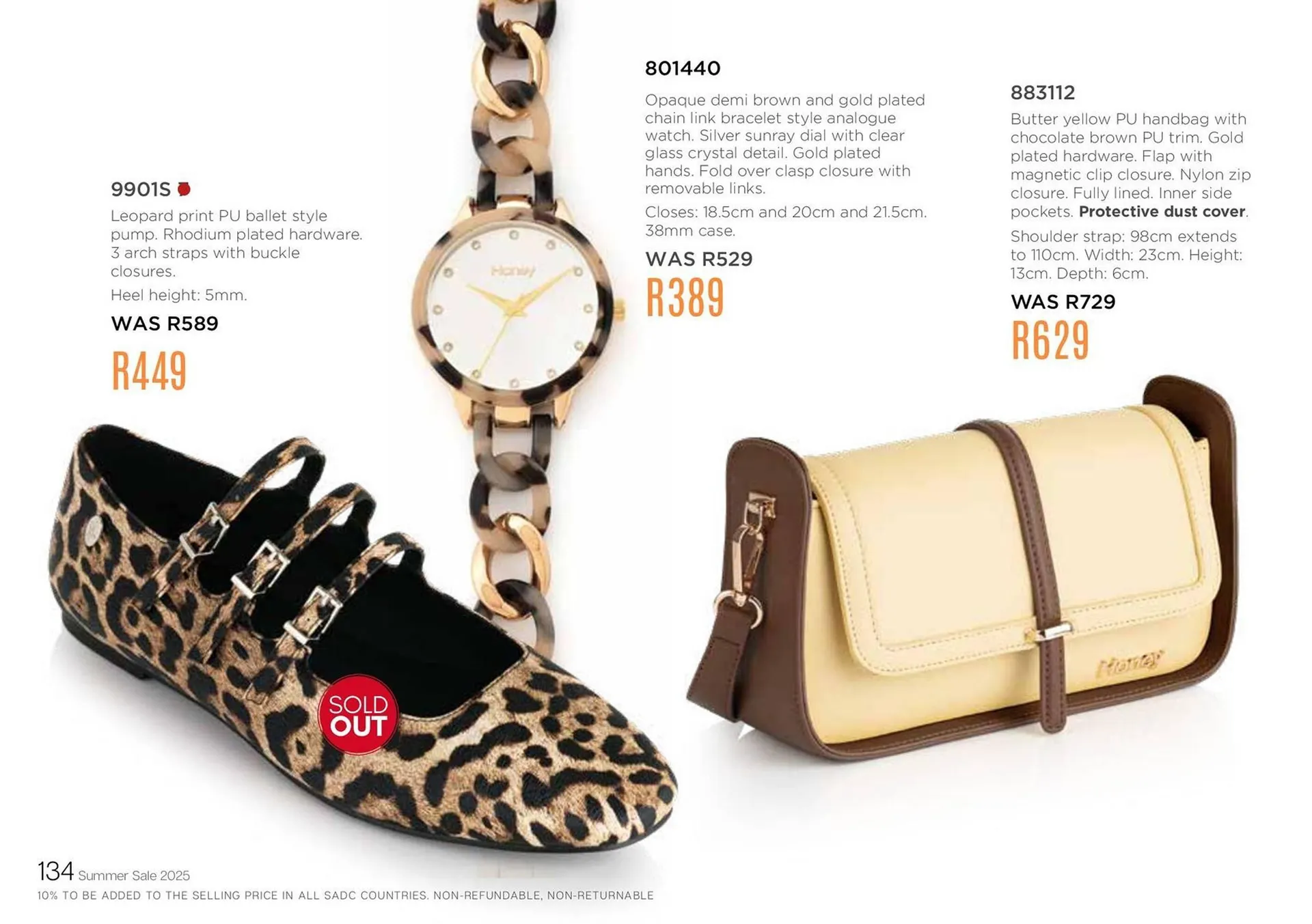 Honey Fashion Accessories catalogue from 23 January to 19 February 2026 - Catalogue Page 136