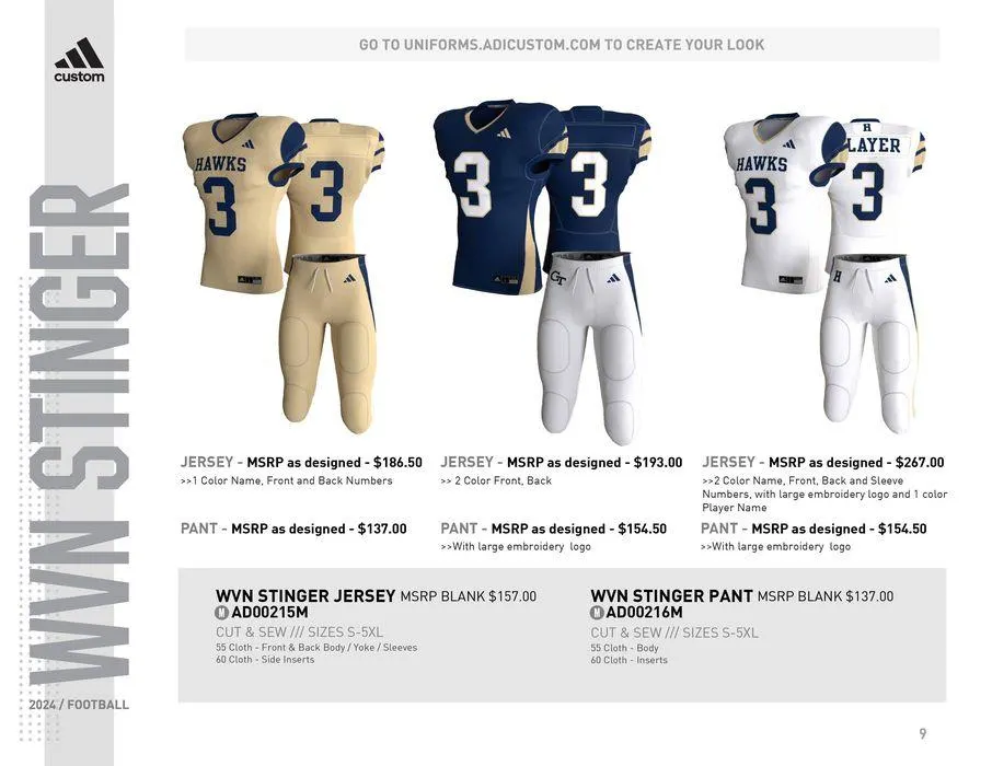 Catalog FOOTBALL FW24 from 19 July to 31 December 2024 - Catalogue Page 9