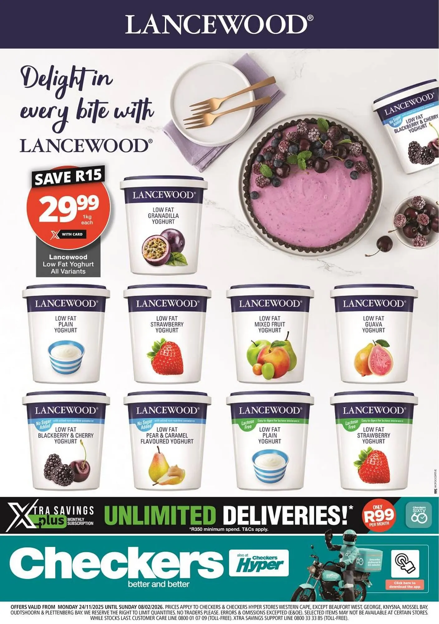 Checkers catalogue from 24 November to 8 February 2026 - Catalogue Page 1