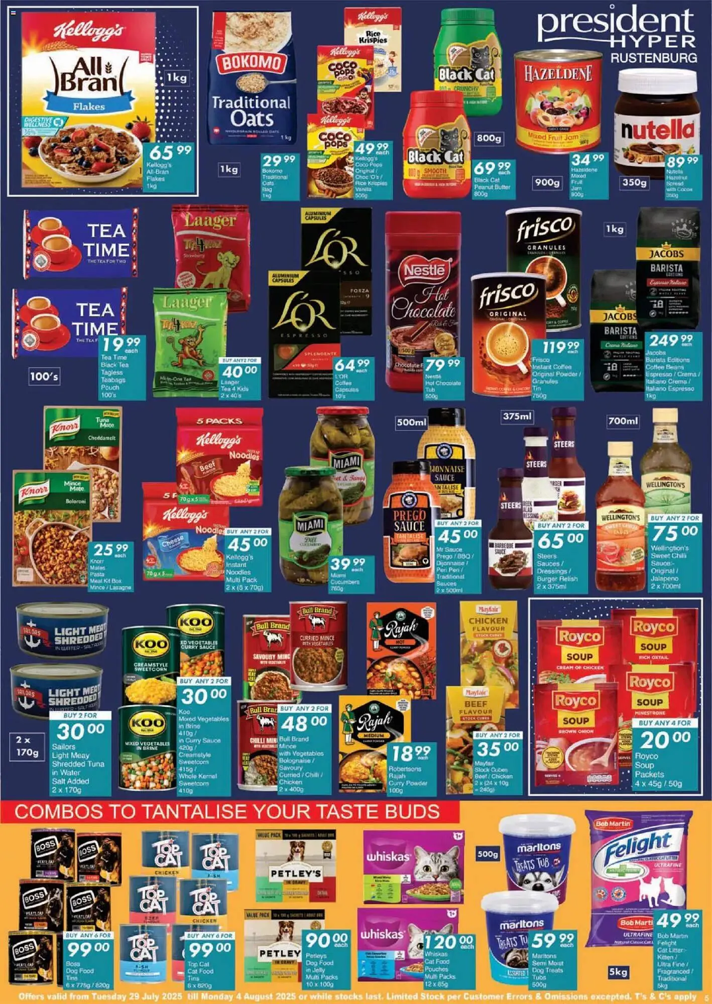 President Hyper catalogue from 29 July to 4 August 2025 - Catalogue Page 5