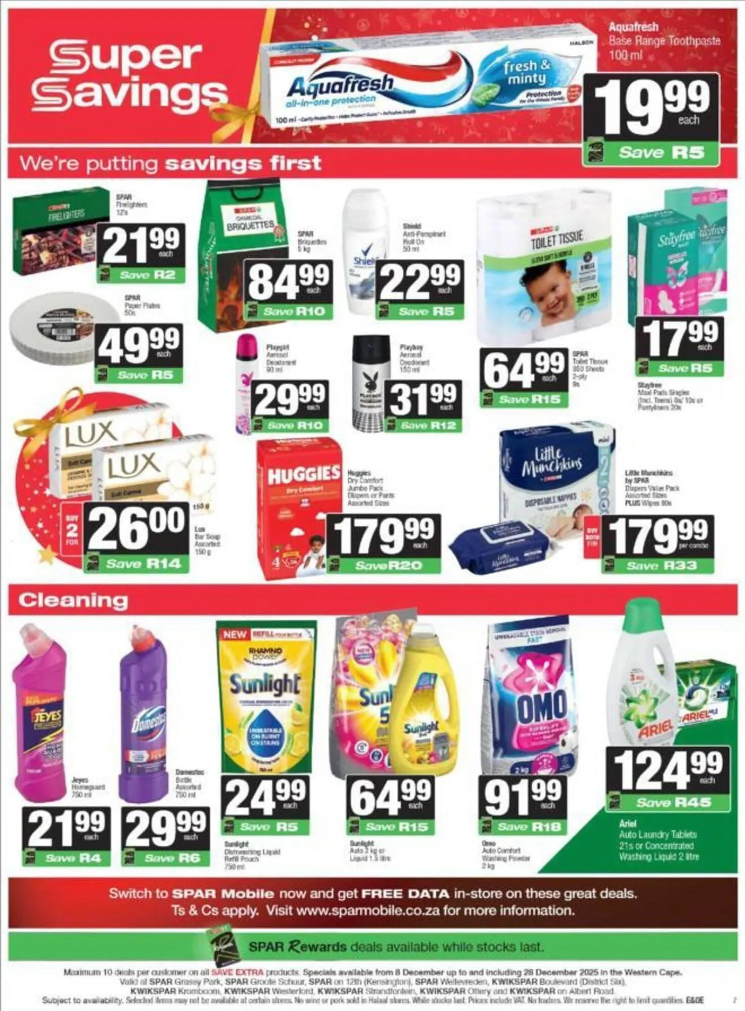 KwikSpar catalogue from 21 December to 28 December 2025 - Catalogue Page 7