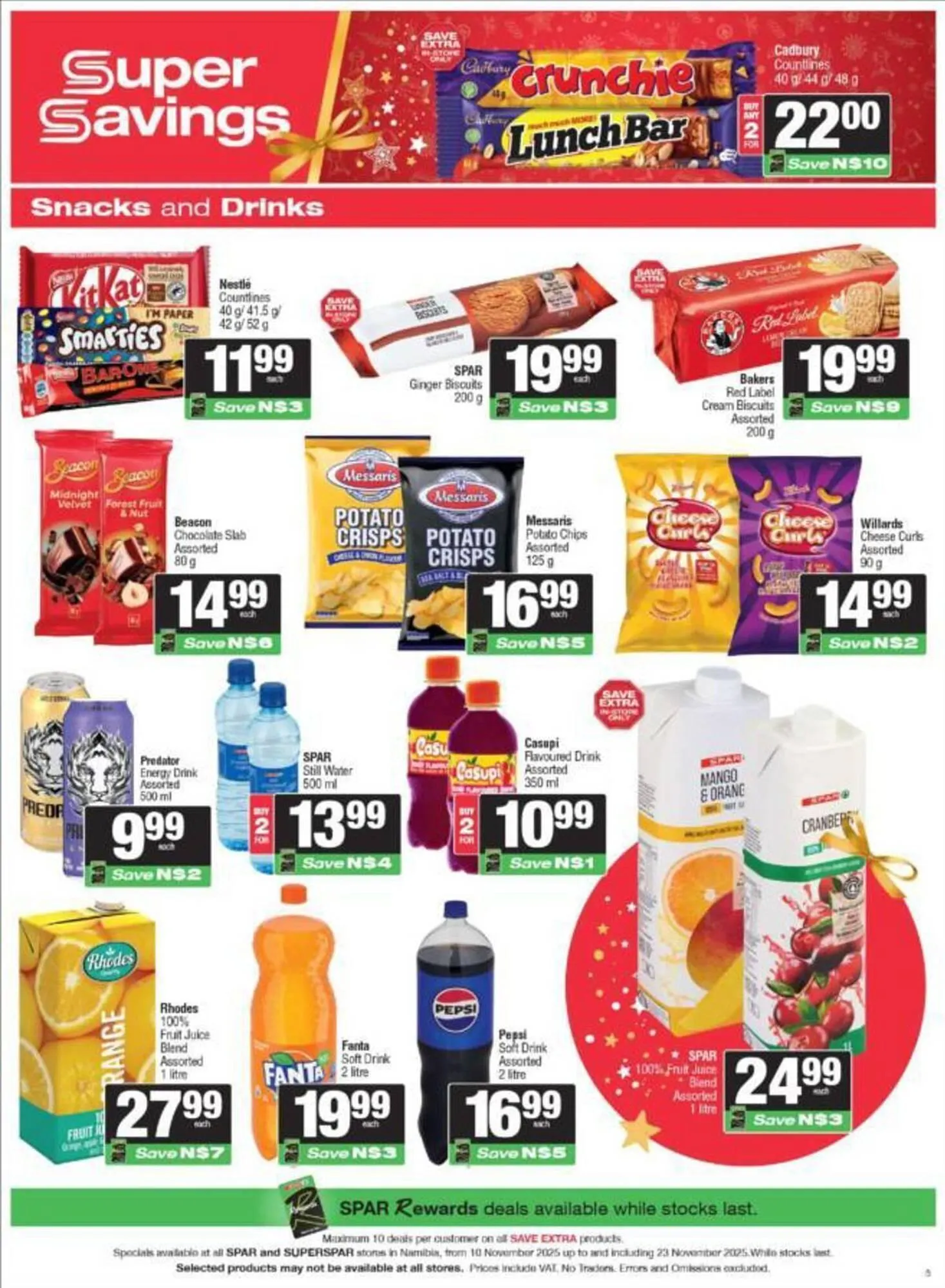Spar catalogue from 10 November to 23 November 2025 - Catalogue Page 4