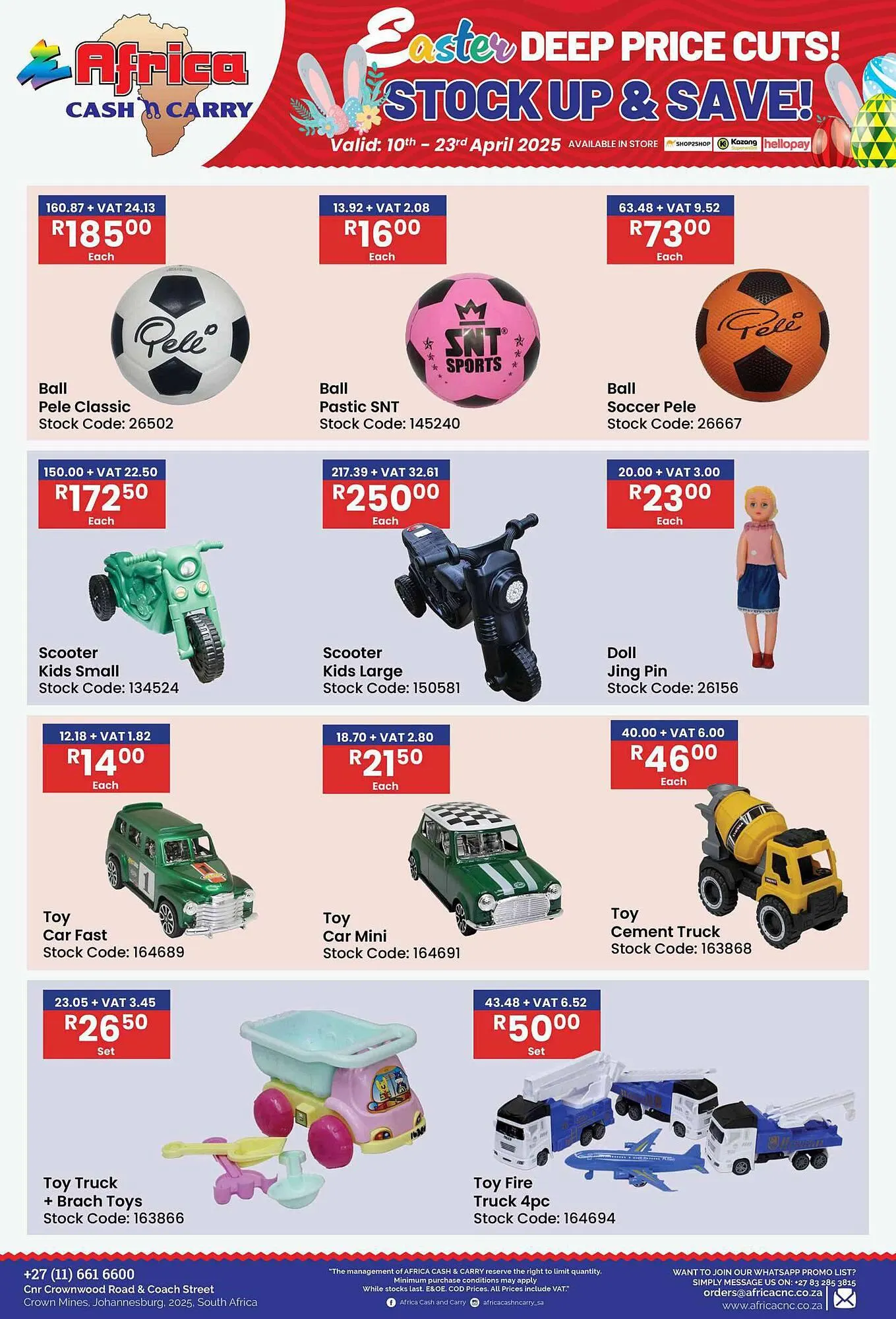 Africa Cash and Carry catalogue from 10 April to 23 April 2025 - Catalogue Page 13