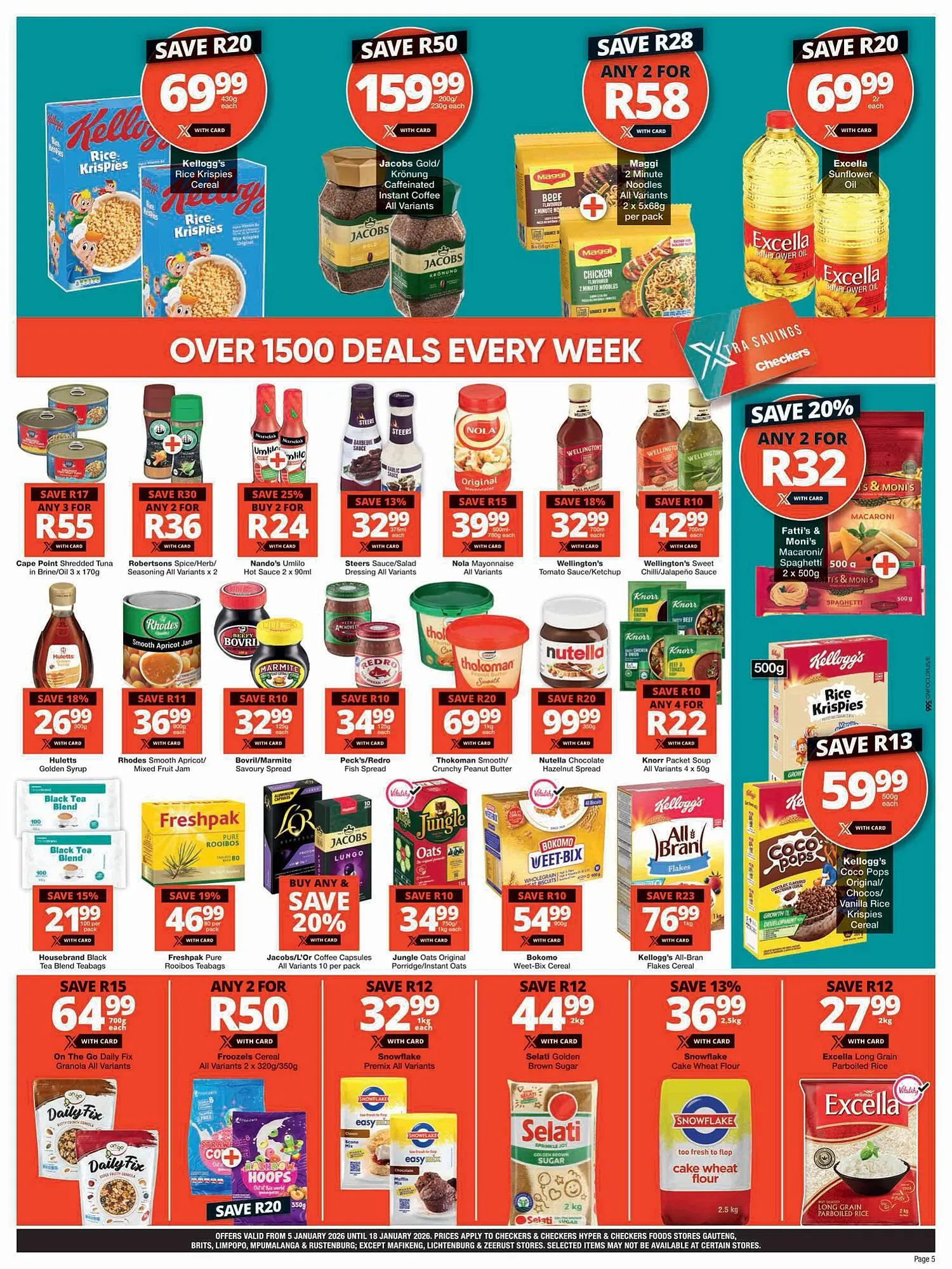 Checkers catalogue from 5 January to 18 January 2026 - Catalogue Page 5