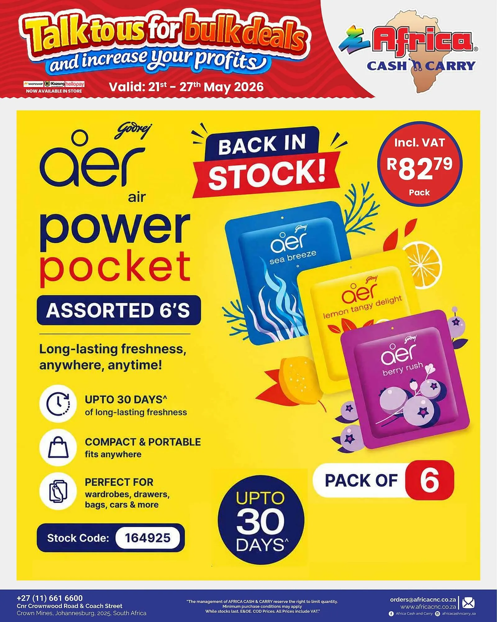 Africa Cash and Carry catalogue from 21 May to 27 May 2026 - Catalogue Page 19