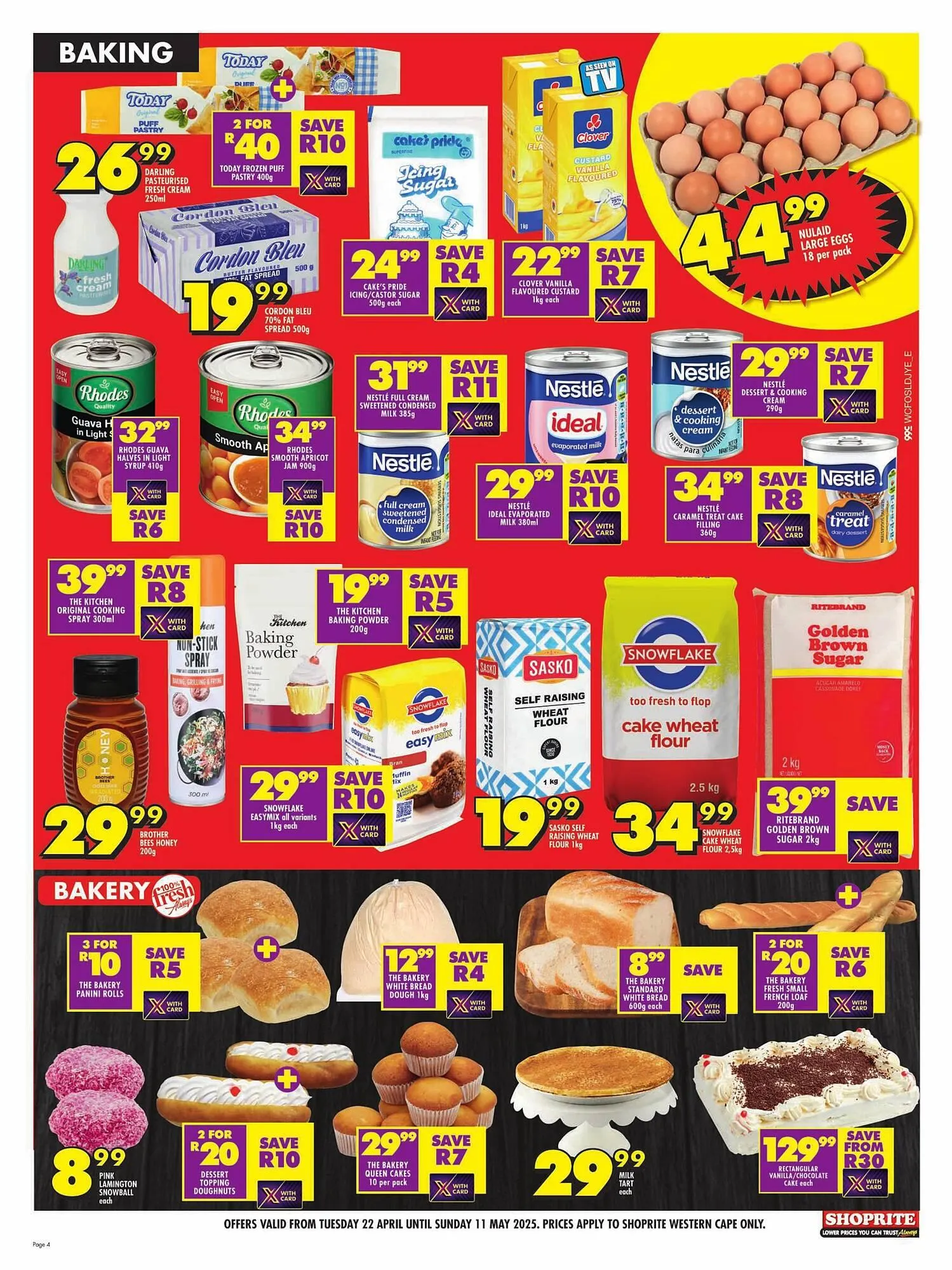 Shoprite catalogue from 22 April to 11 May 2025 - Catalogue Page 4
