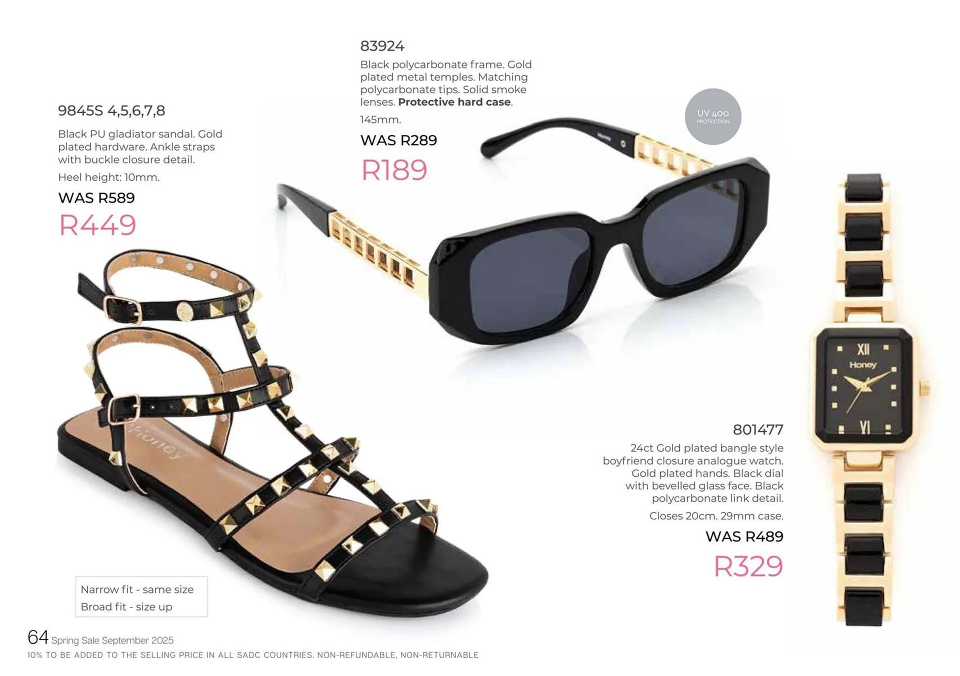 Honey Fashion Accessories catalogue from 3 September to 30 September 2025 - Catalogue Page 66