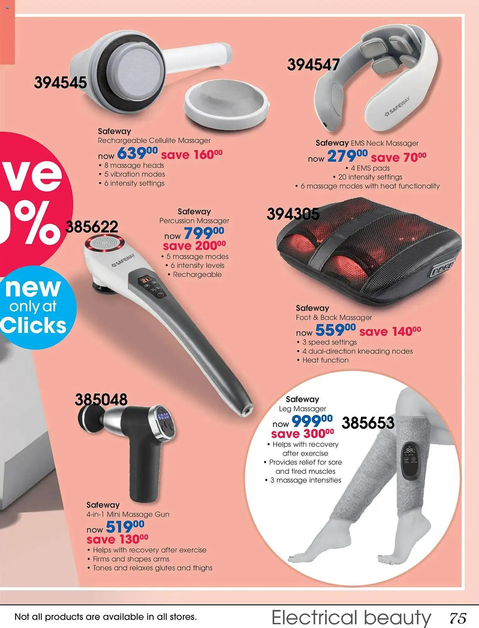 Clicks catalogue from 28 October to 24 December 2025 - Catalogue Page 75