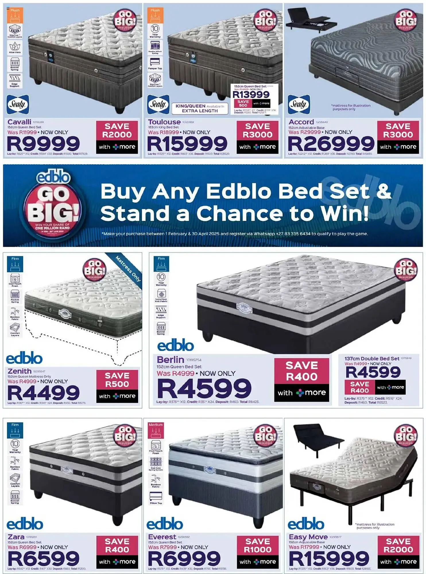 Sleepmasters catalogue from 17 March to 13 April 2025 - Catalogue Page 5