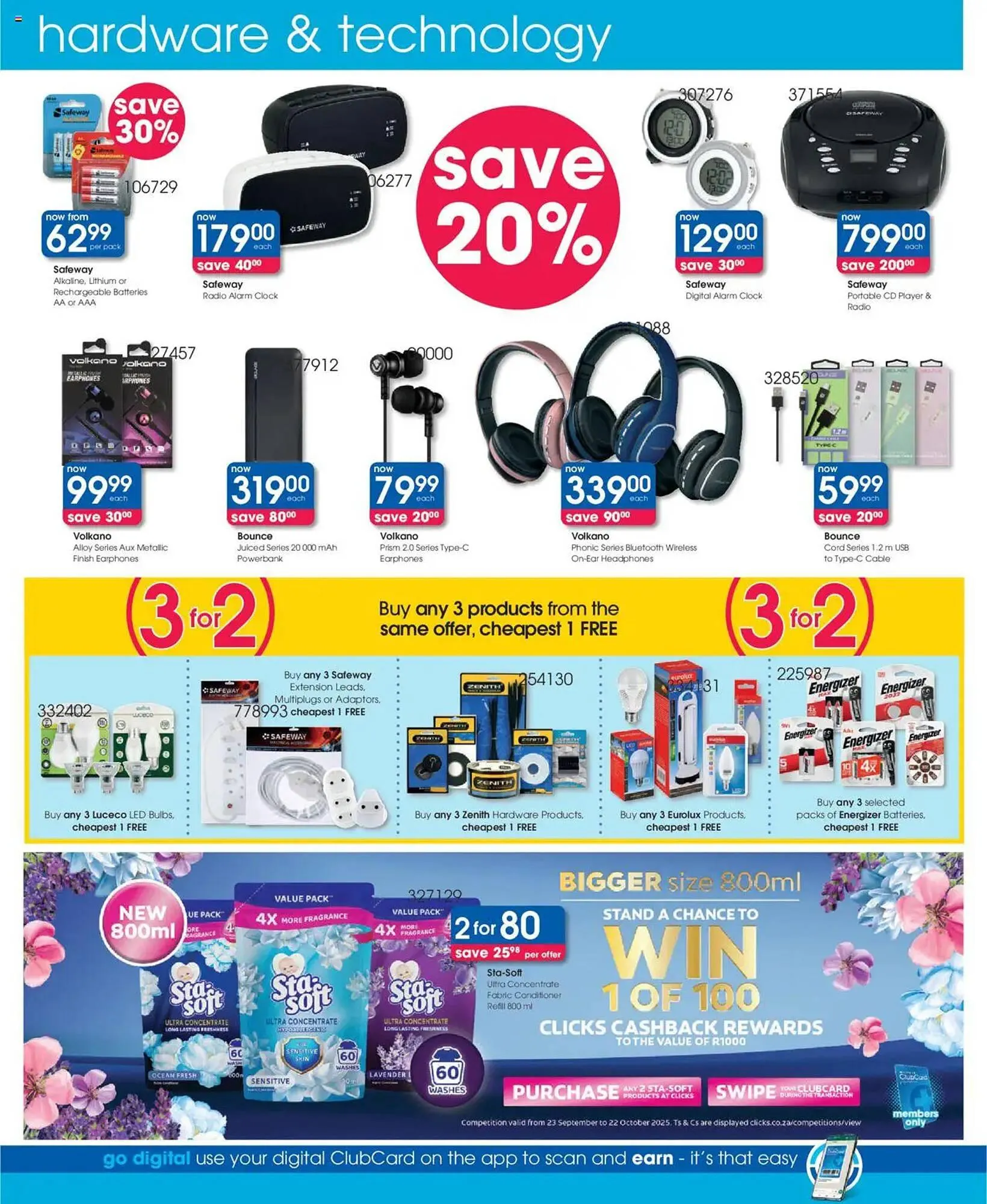 Clicks catalogue from 8 October to 22 October 2025 - Catalogue Page 40