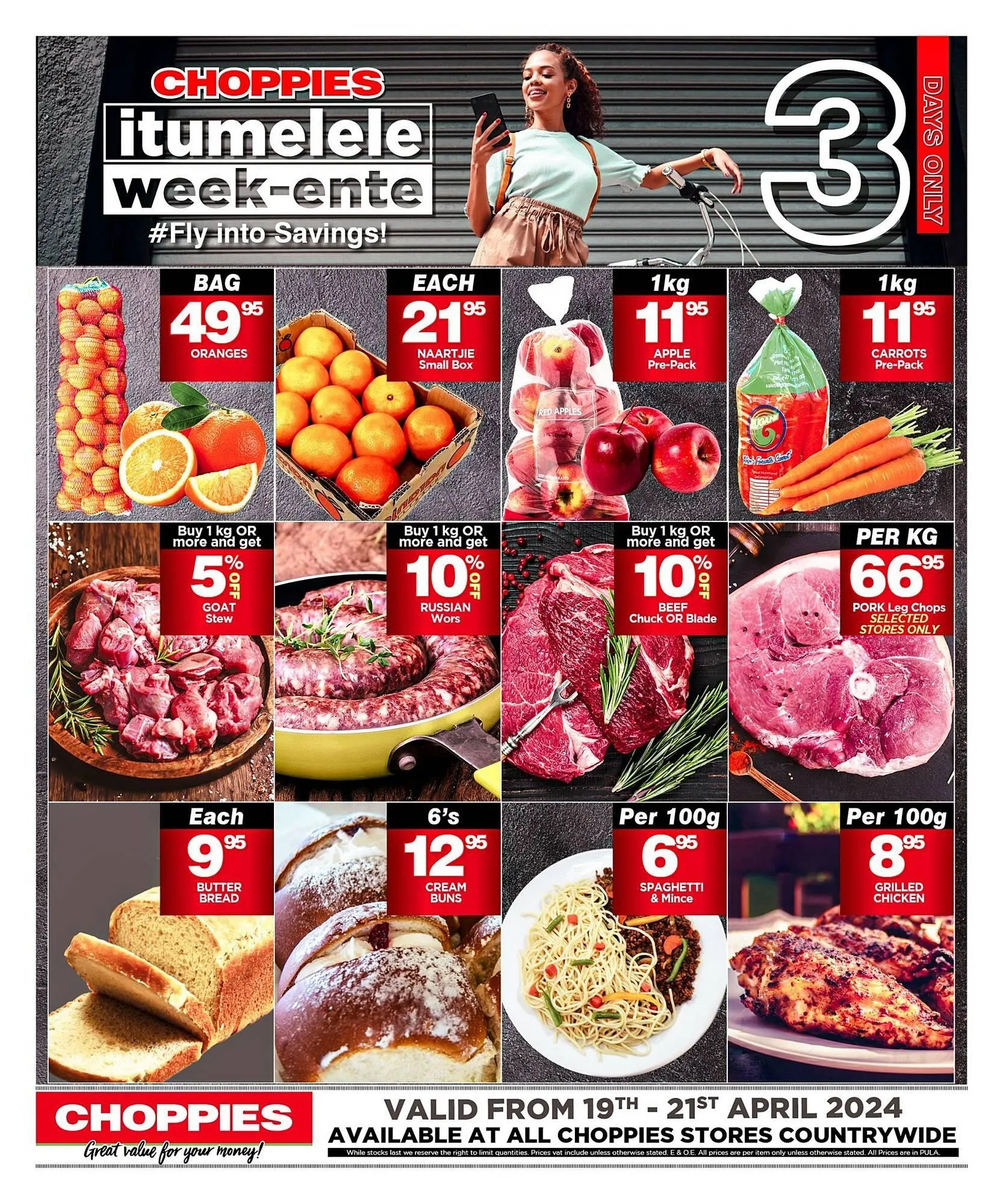 Choppies catalogue from 19 April to 21 April 2024 - Catalogue Page 5