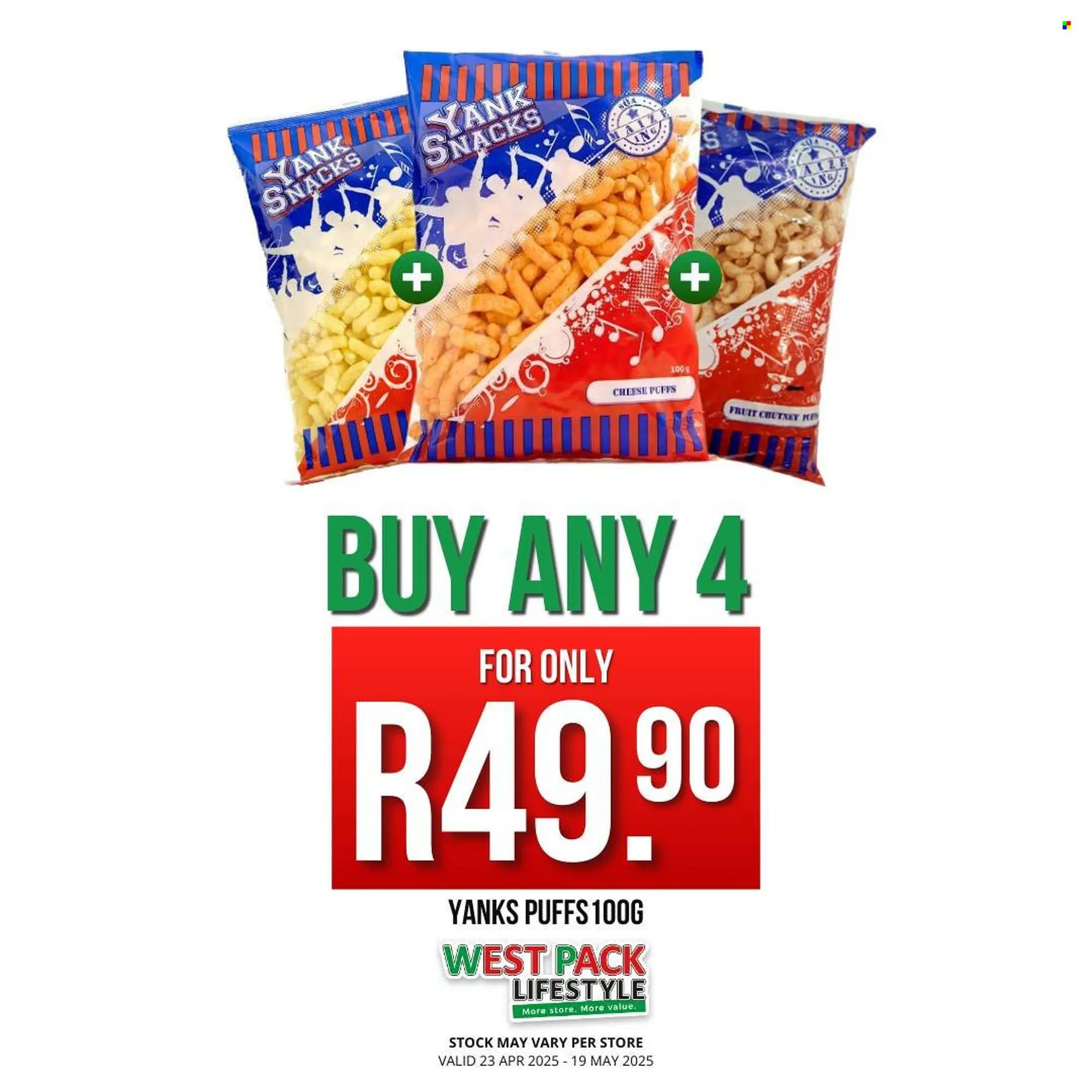 West Pack Lifestyle catalogue from 23 April to 19 May 2025 - Catalogue Page 1